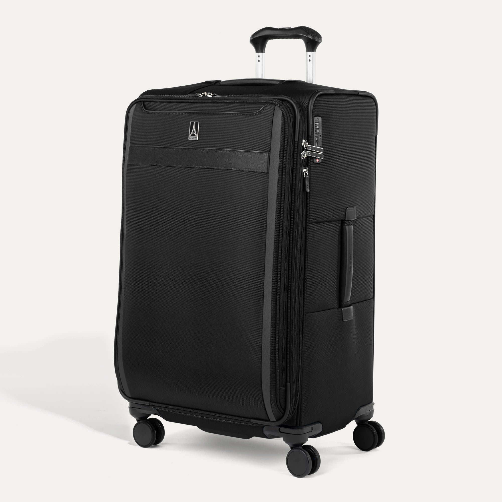 Travelpro Luggage Black Travelpro VersaPack+ Large Check-In Expandable Spinner Luggage