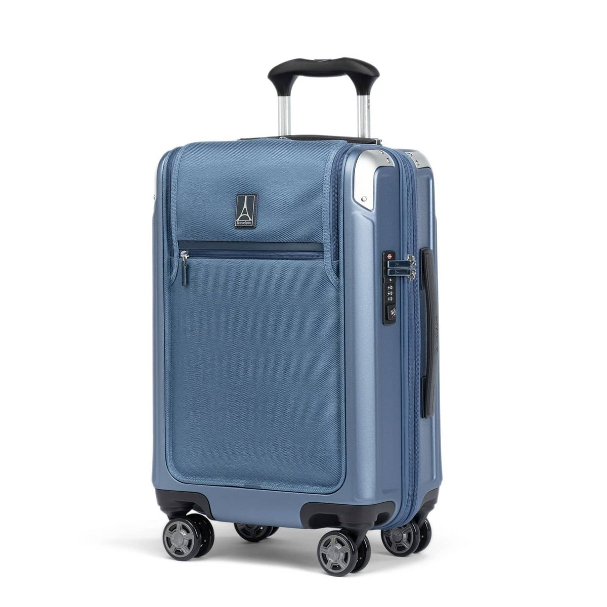 Travelpro Luggage Dark Sky Blue Travelpro Platinum® Elite Business Plus Carry-On Expandable Hardside Spinner Luggage