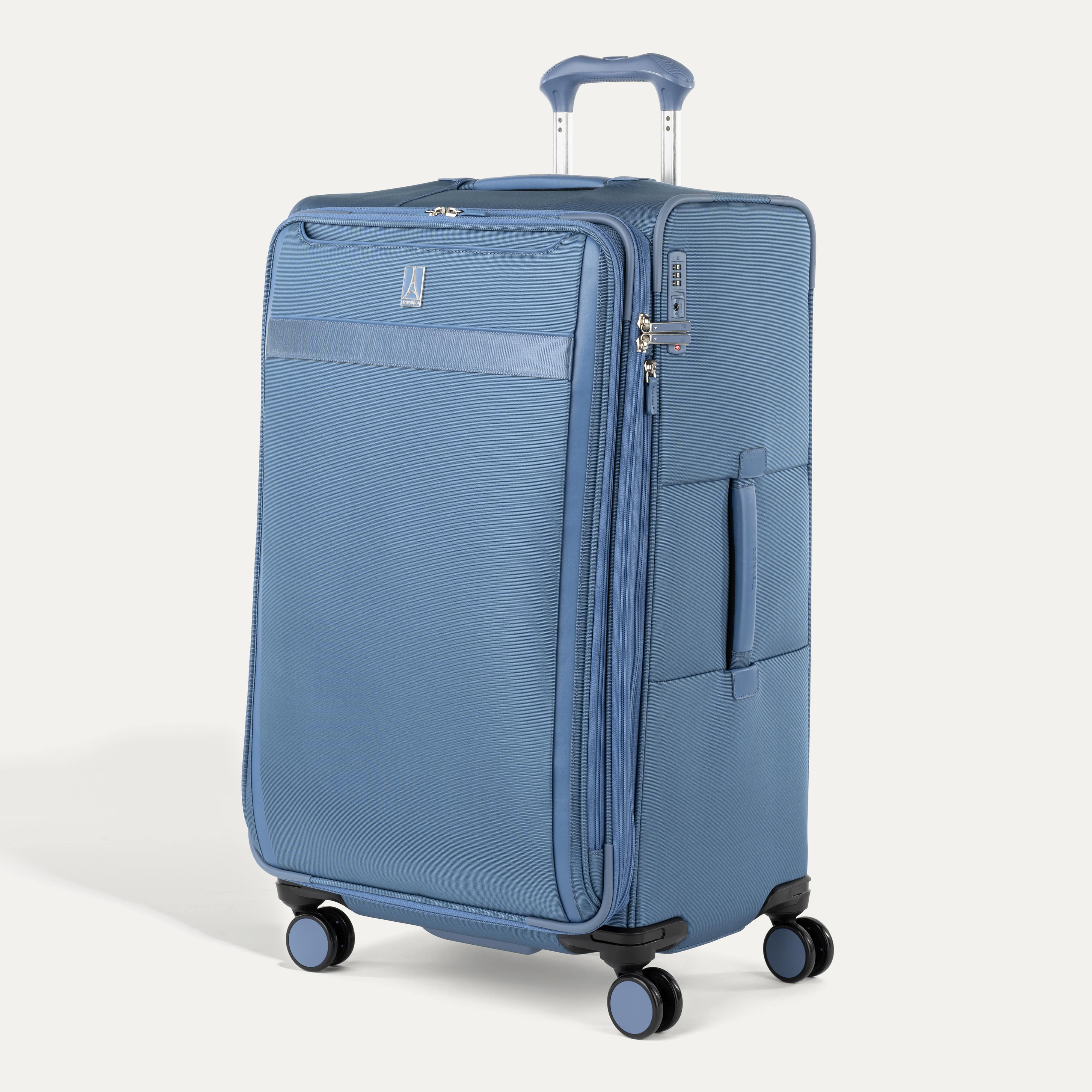 Travelpro Luggage Elemental Blue Travelpro VersaPack+ Large Check-In Expandable Spinner Luggage