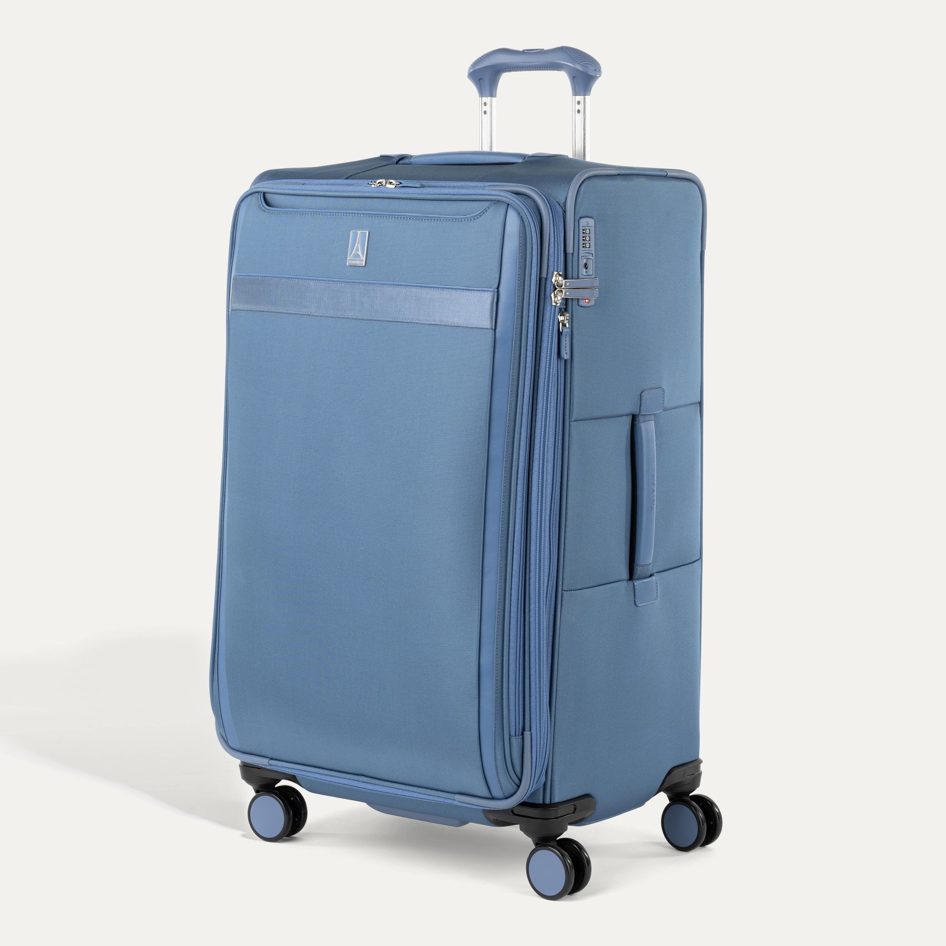 Travelpro Luggage Elemental Blue Travelpro VersaPack+ Large Check-In Expandable Spinner Luggage