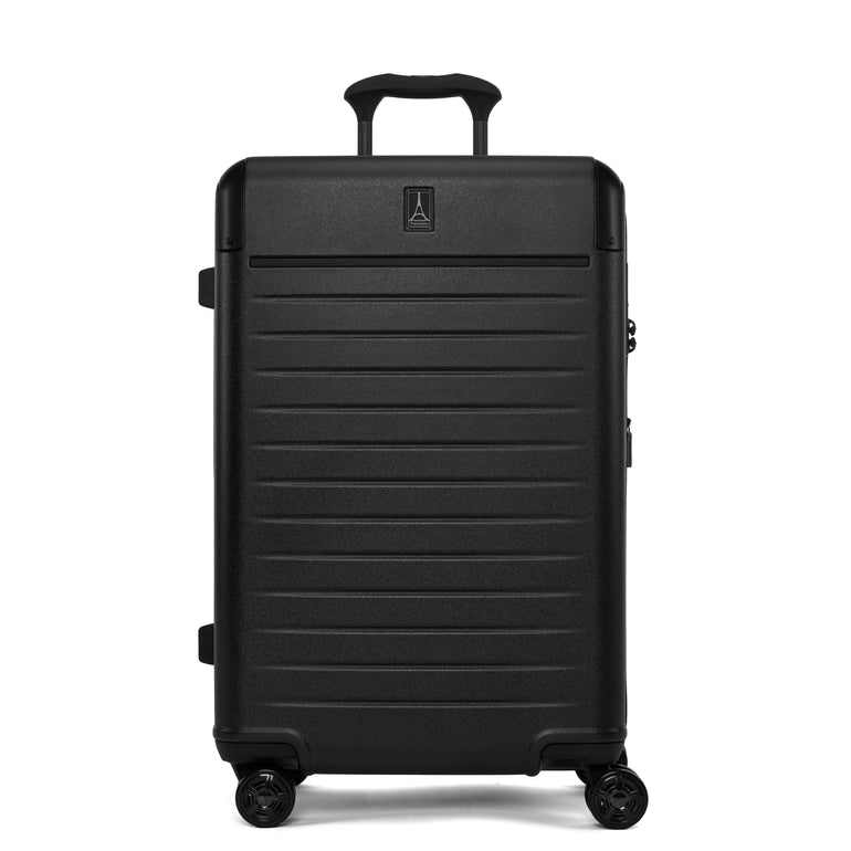 Travelpro Luggage Jet Black Travelpro Platinum Elite Check-In Hardside Spinner Medium Luggage