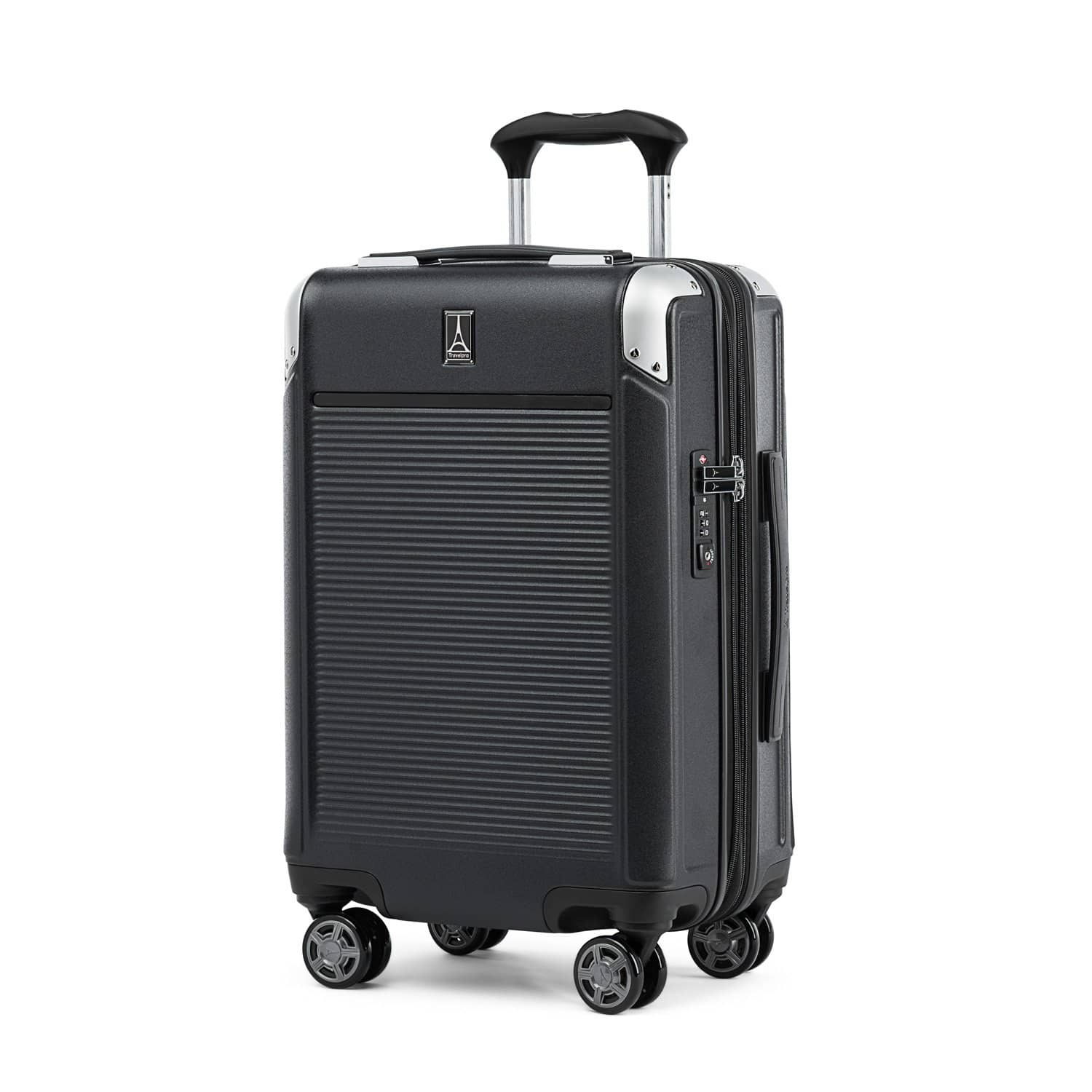 Travelpro Luggage Shadow Black Travelpro Platinum® Elite Carry-on Expandable Hardside Spinner Luggage