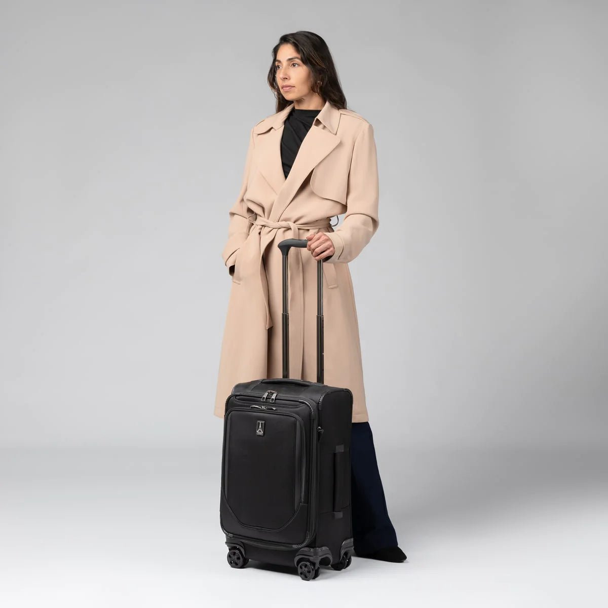 Travelpro Luggage Travelpro Crew Classic Carry-On Expandable Spinner Luggage