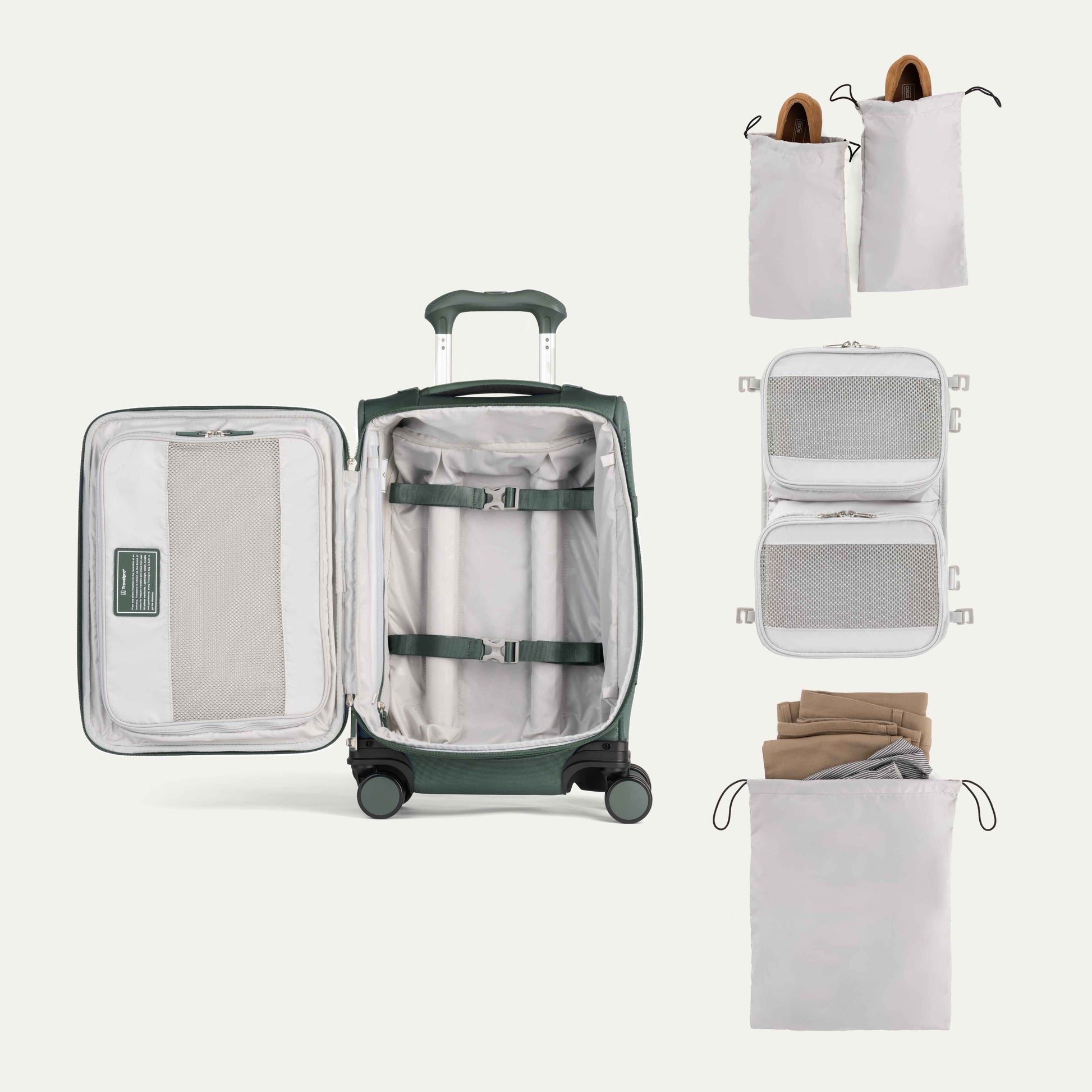 Travelpro Luggage Travelpro VersaPack+ Compact Carry-On Spinner Luggage