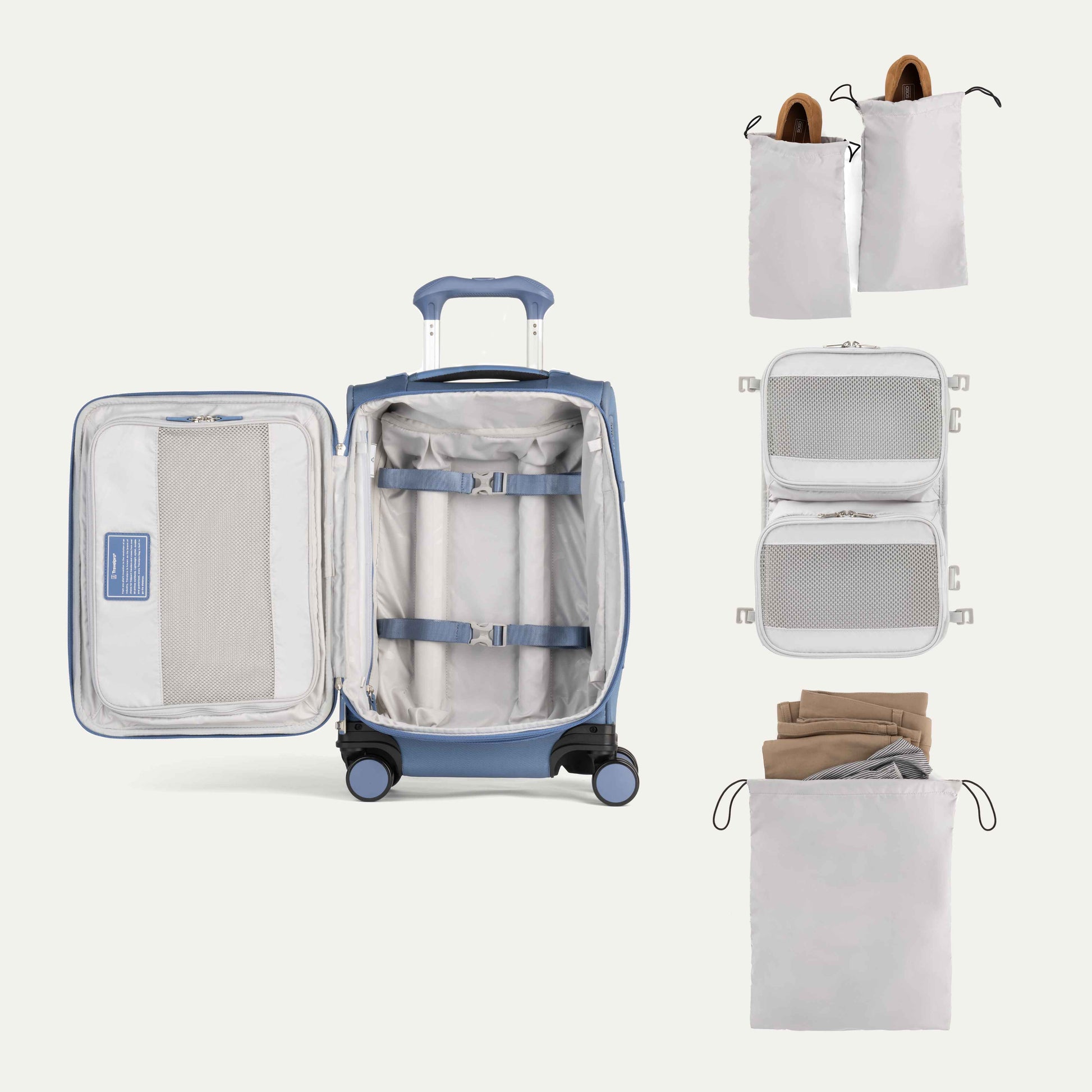 Travelpro Luggage Travelpro VersaPack+ Compact Carry-On Spinner Luggage