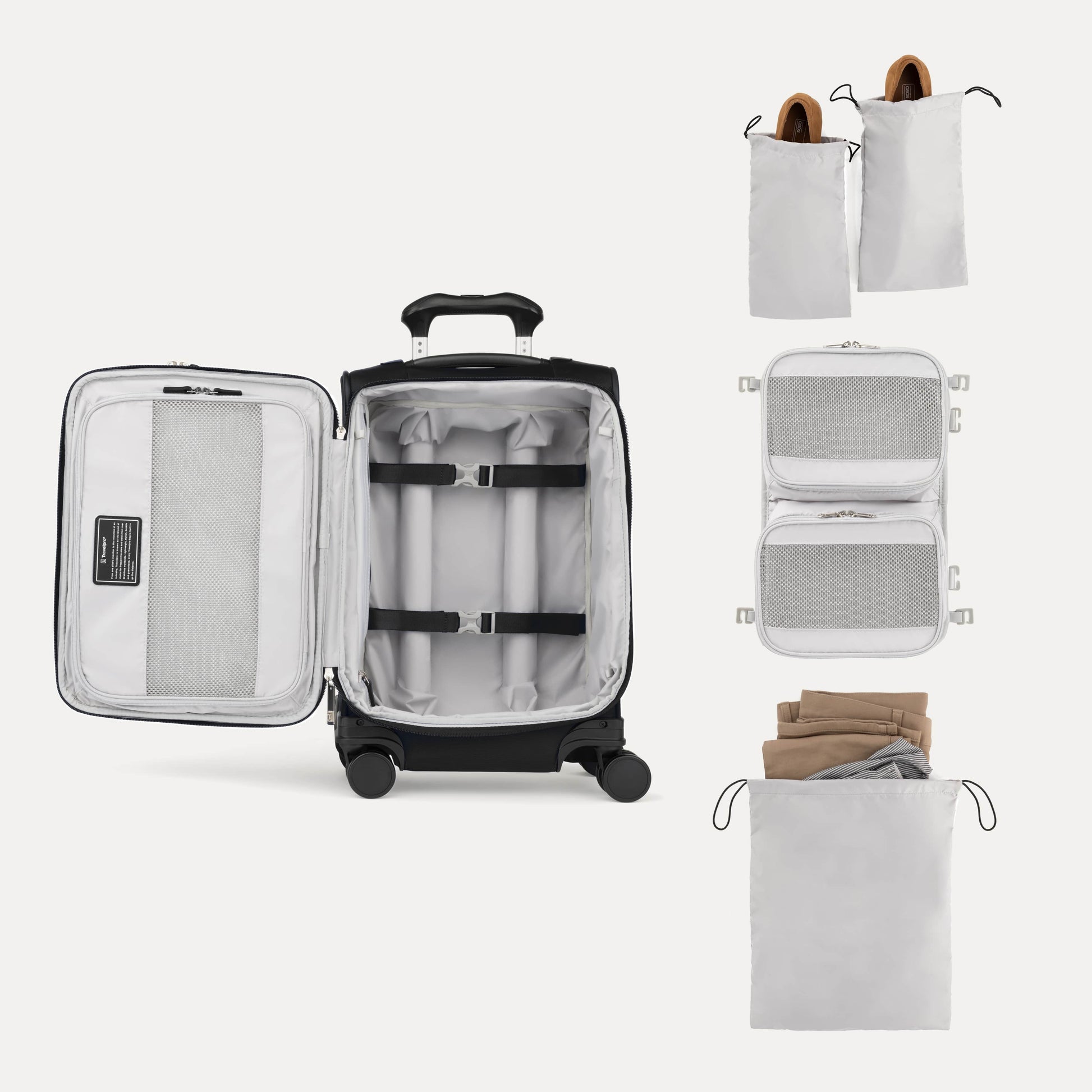 Travelpro Luggage Travelpro VersaPack+ Compact Carry-On Spinner Luggage
