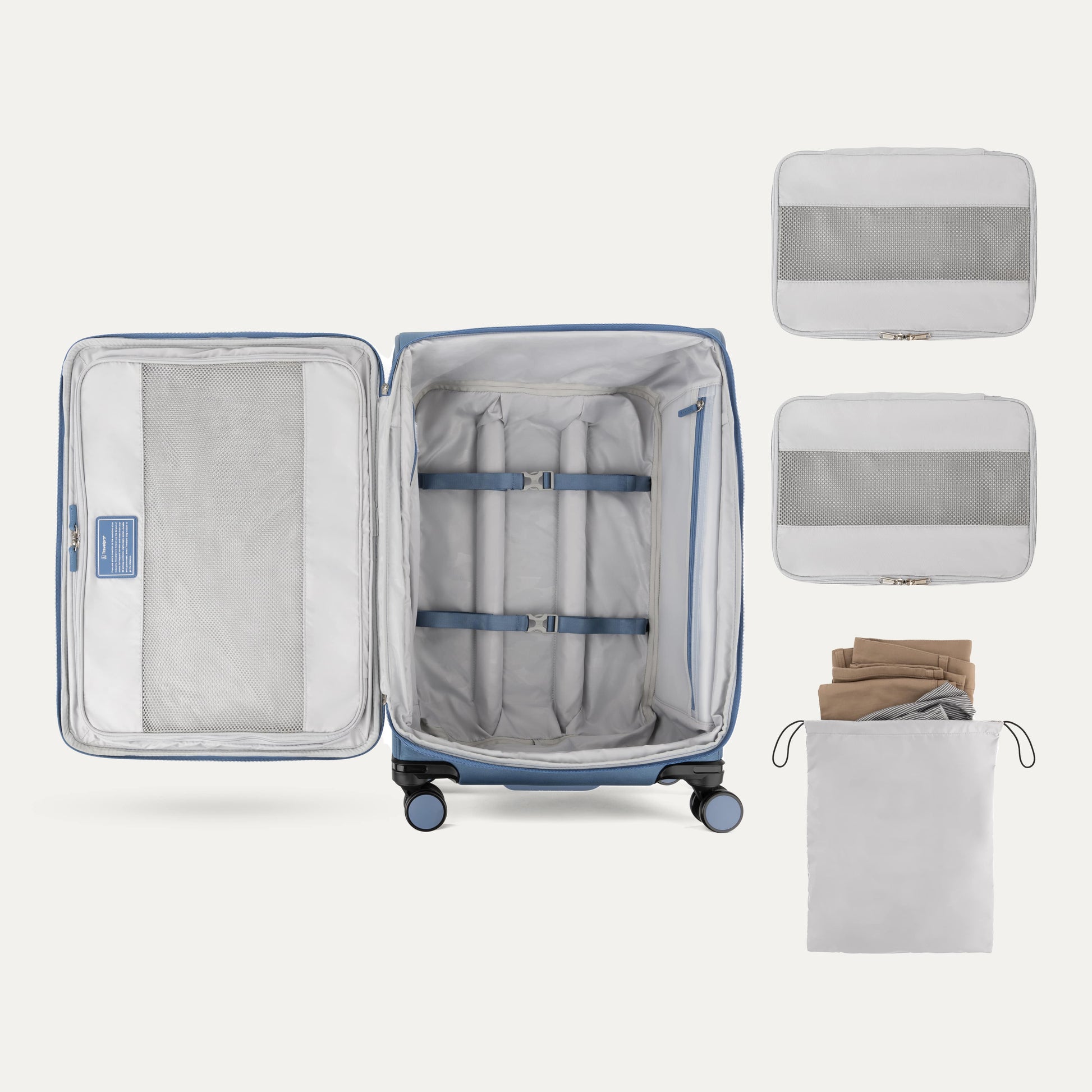 Travelpro Luggage Travelpro VersaPack+ Medium Check-In Expandable Spinner Luggage