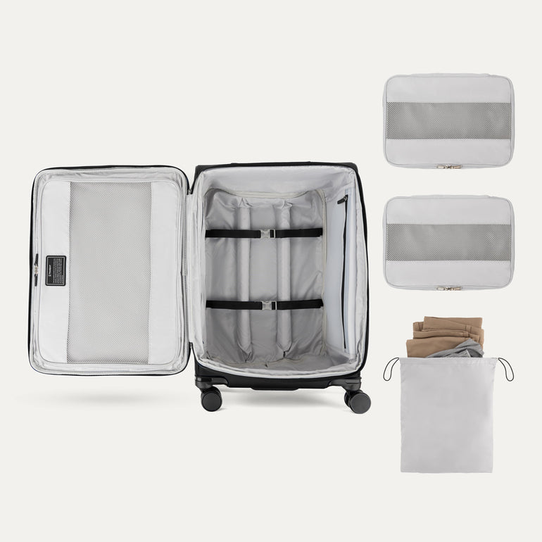 Travelpro Luggage Travelpro VersaPack+ Medium Check-In Expandable Spinner Luggage