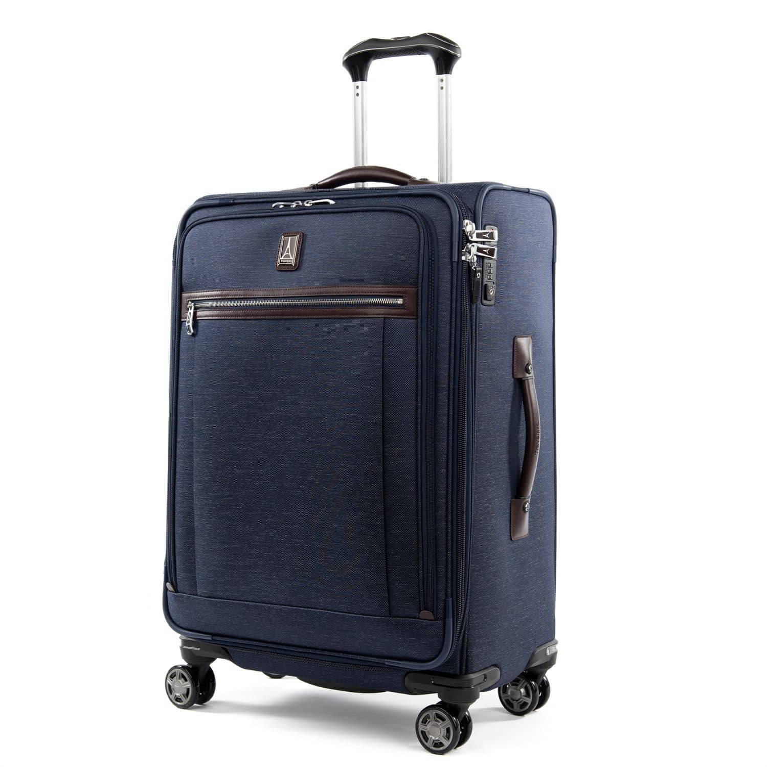 Travelpro Luggage True Navy Travelpro Platinum Elite 25 Inch Expandable Spinner Luggage