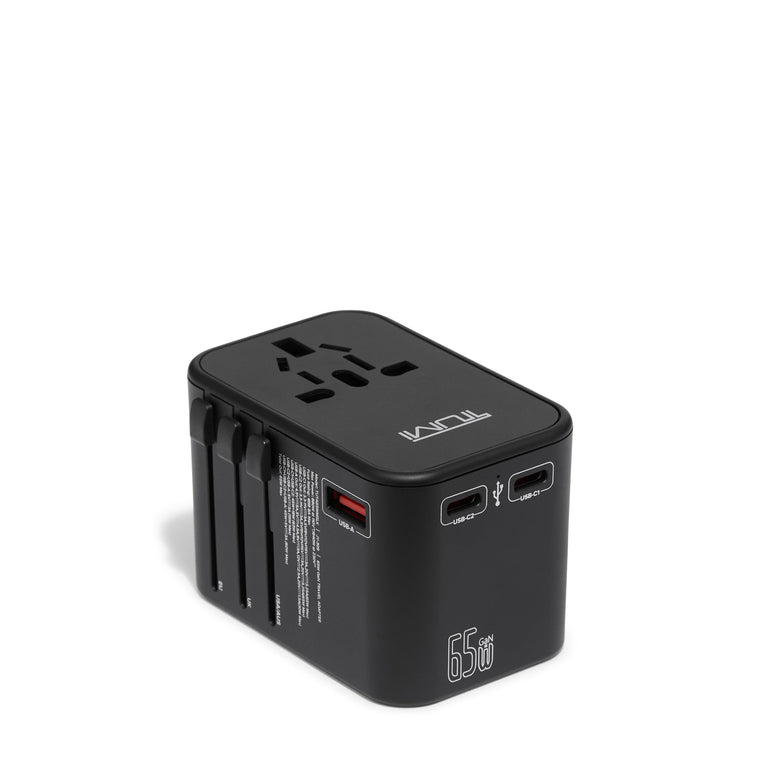 Tumi Adapter Black Tumi 65W Universal Power Adapter