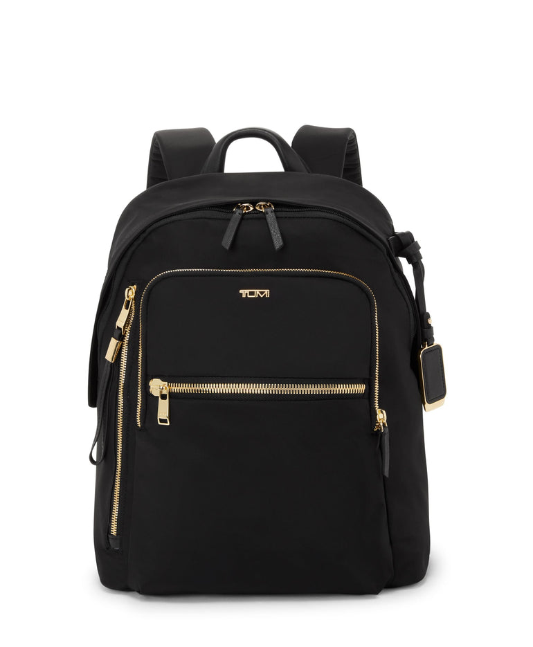 Tumi Backpacks Black/Gold Tumi Voyageur Halsey Backpack