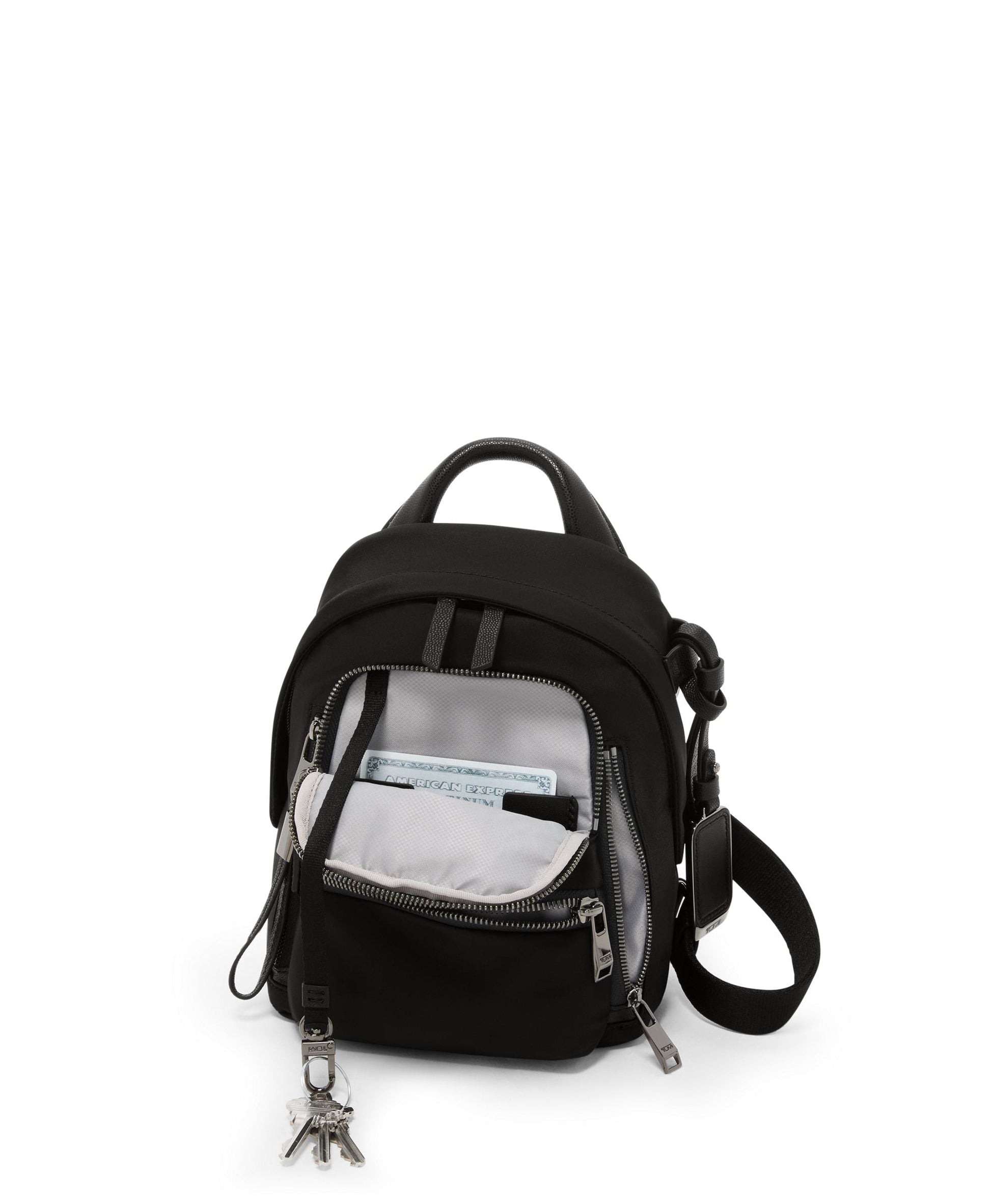 Tumi Backpacks Black/Gunmetal Tumi Voyageur Celina Mini Backpack