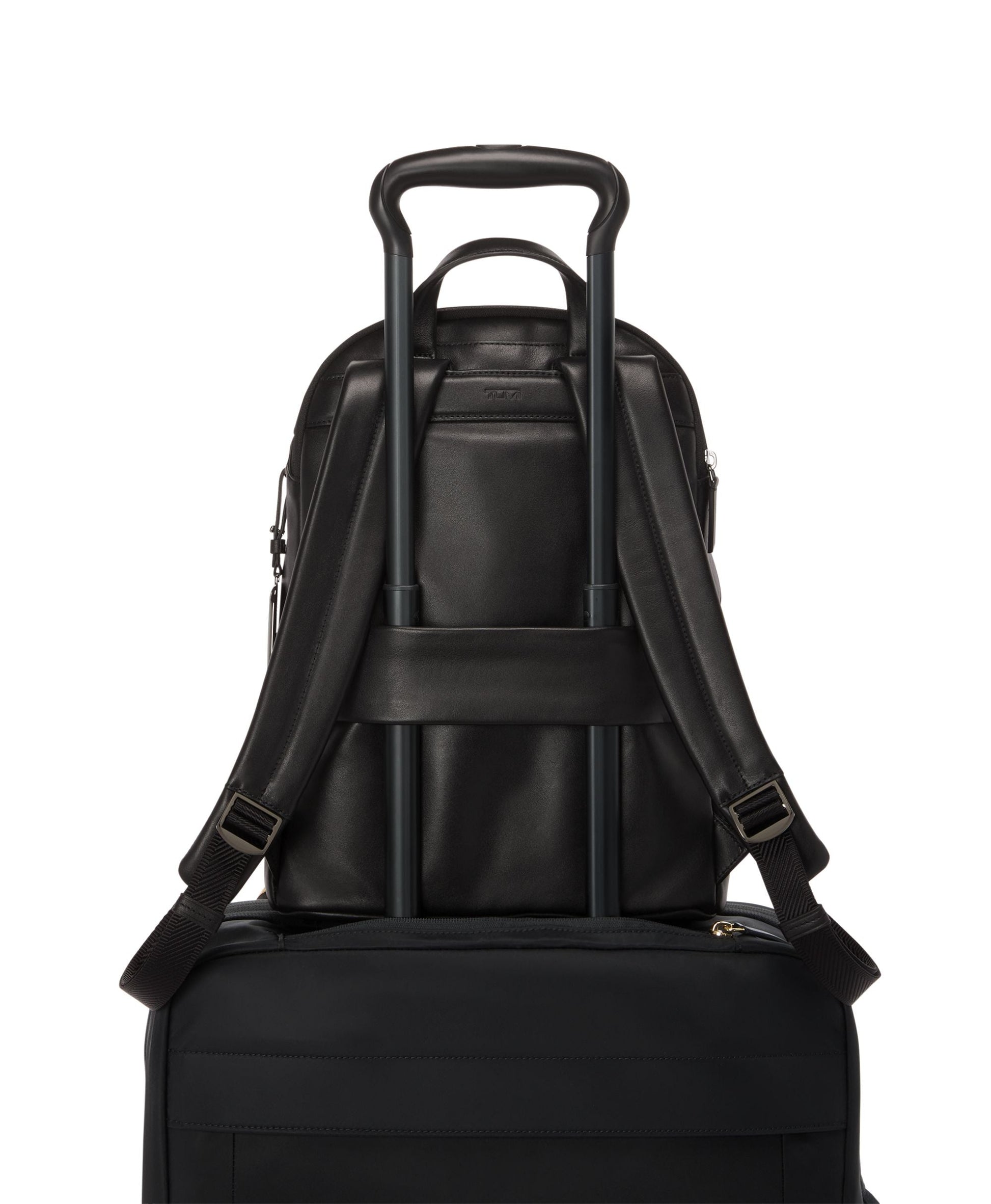 Tumi Backpacks Black/Gunmetal Tumi Voyageur Raina Medium Backpack