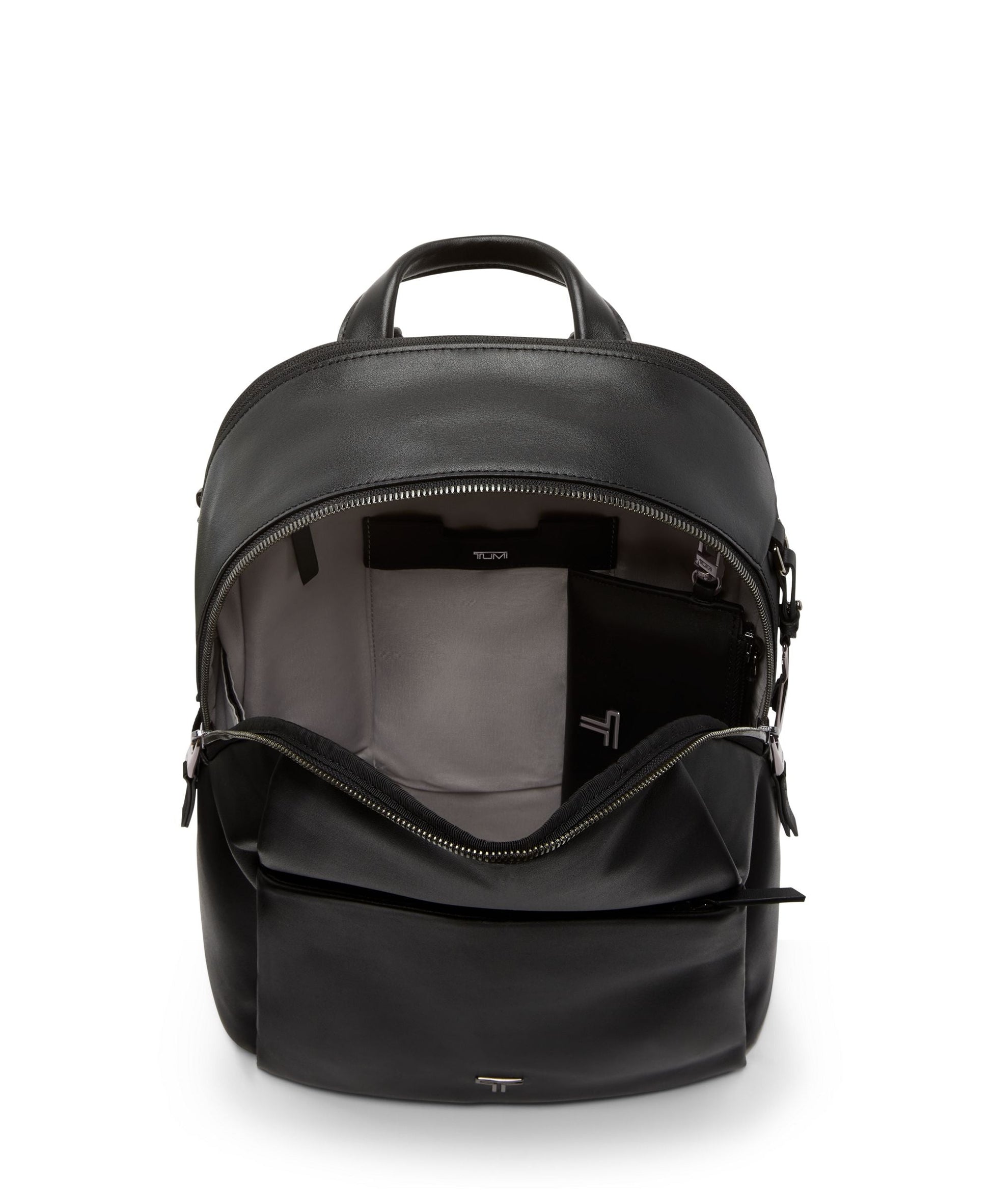 Tumi Backpacks Black/Gunmetal Tumi Voyageur Raina Medium Backpack