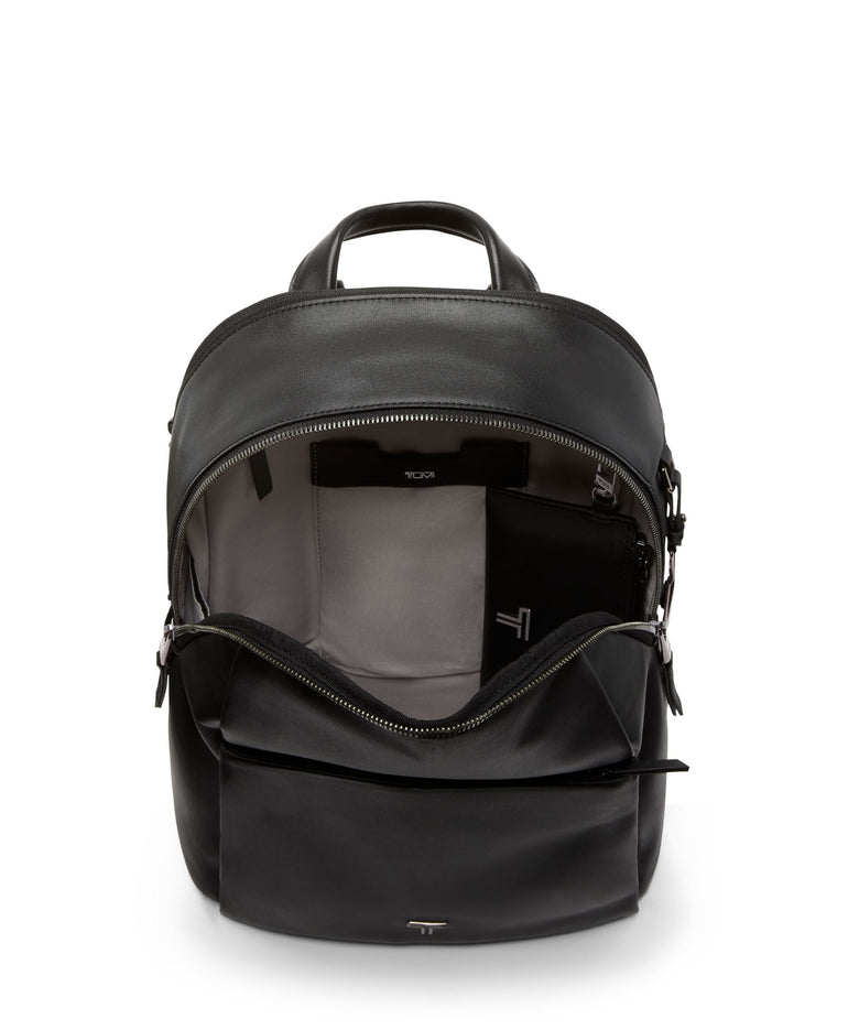 Tumi Backpacks Black/Gunmetal Tumi Voyageur Raina Medium Backpack