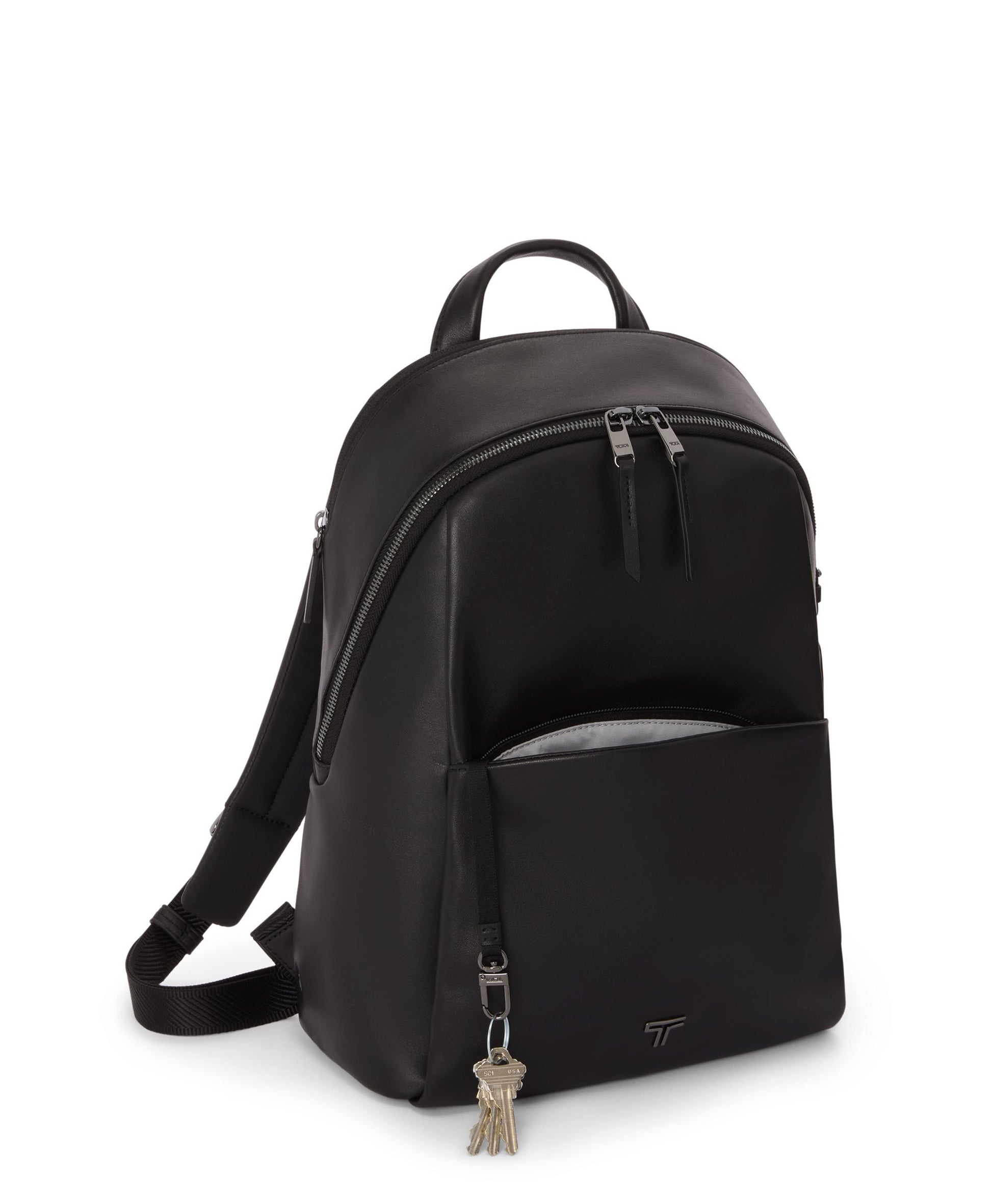 Tumi Backpacks Black/Gunmetal Tumi Voyageur Raina Medium Backpack