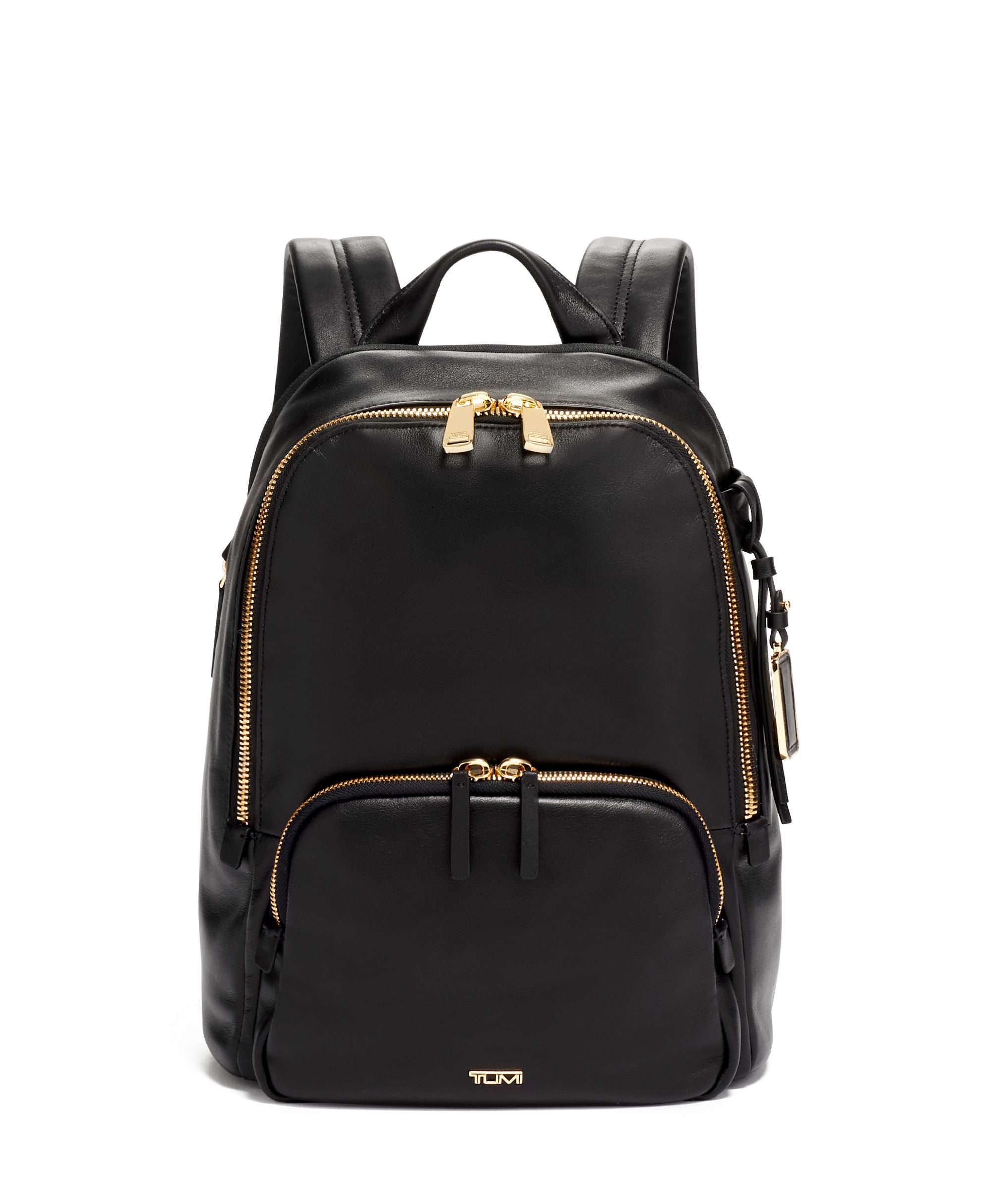 Tumi Backpacks Black Leather Tumi Voyageur Hannah Backpack