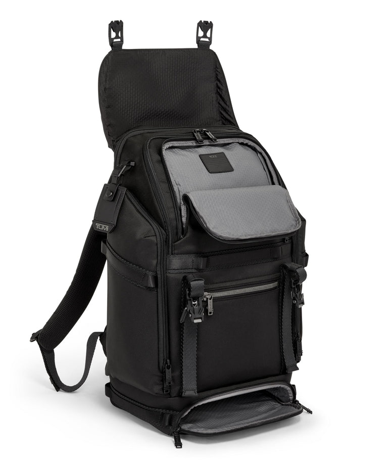 Tumi Backpacks Black Tumi Alpha Bravo Expedition Flap Backpack