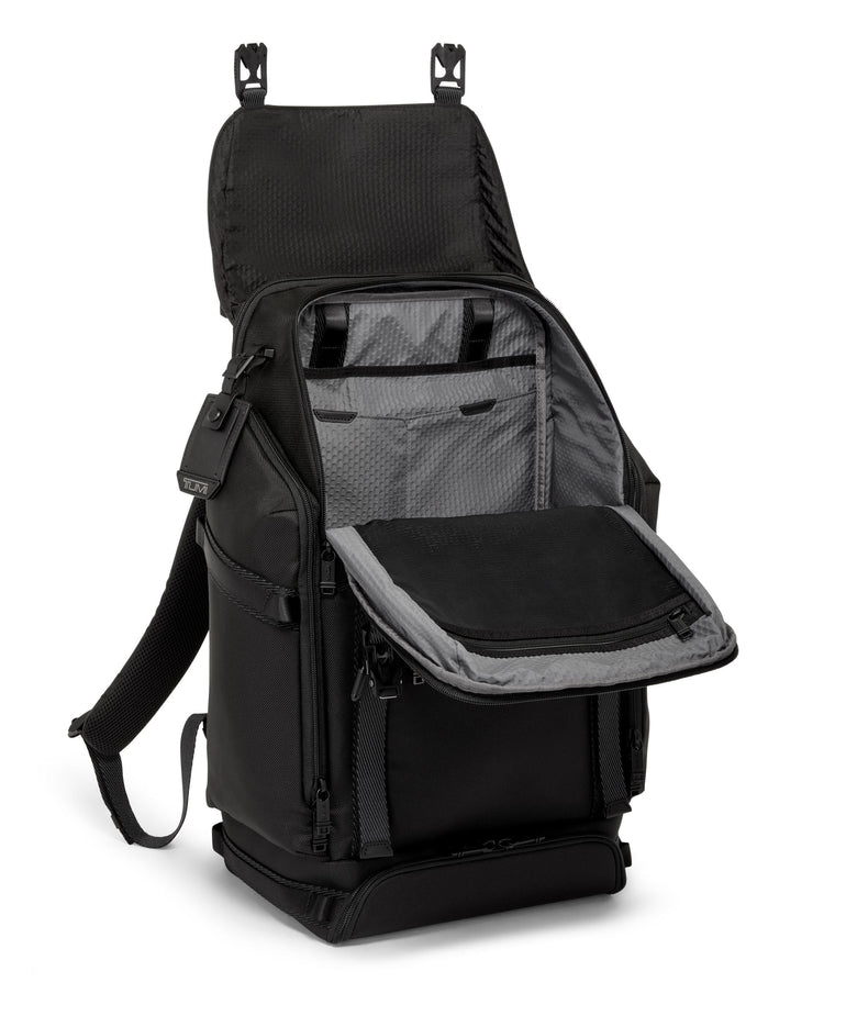 Tumi Backpacks Black Tumi Alpha Bravo Expedition Flap Backpack