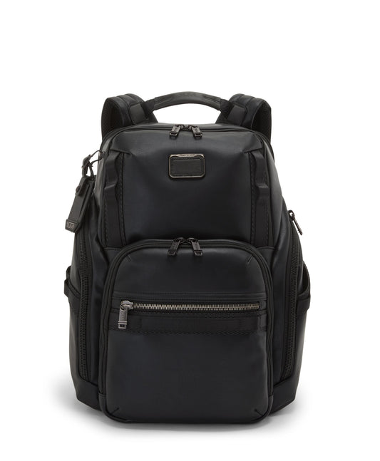 Tumi Backpacks Black Tumi Alpha Bravo Search Backpack - Leather