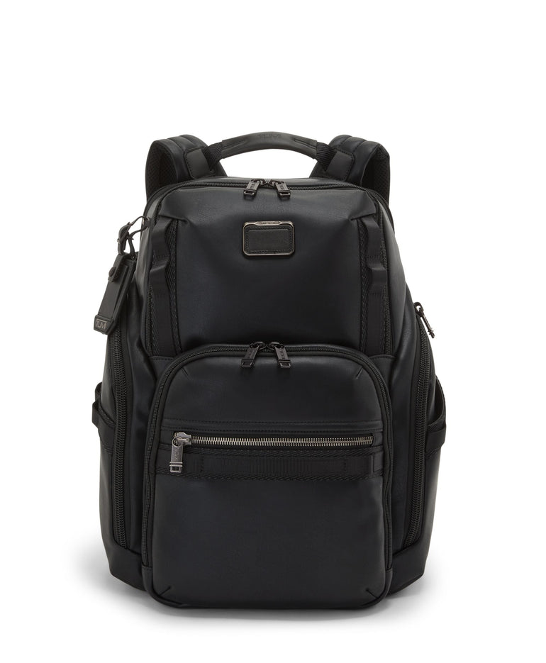 Tumi Backpacks Black Tumi Alpha Bravo Search Backpack - Leather