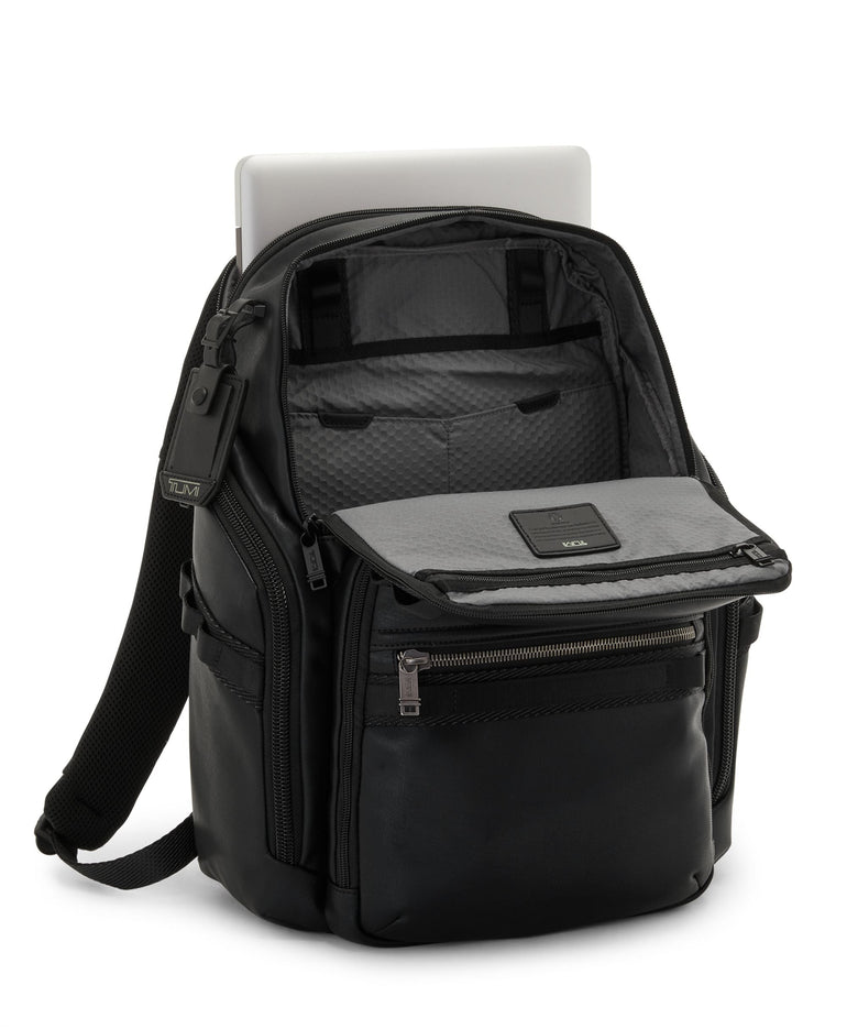Tumi Backpacks Black Tumi Alpha Bravo Search Backpack - Leather