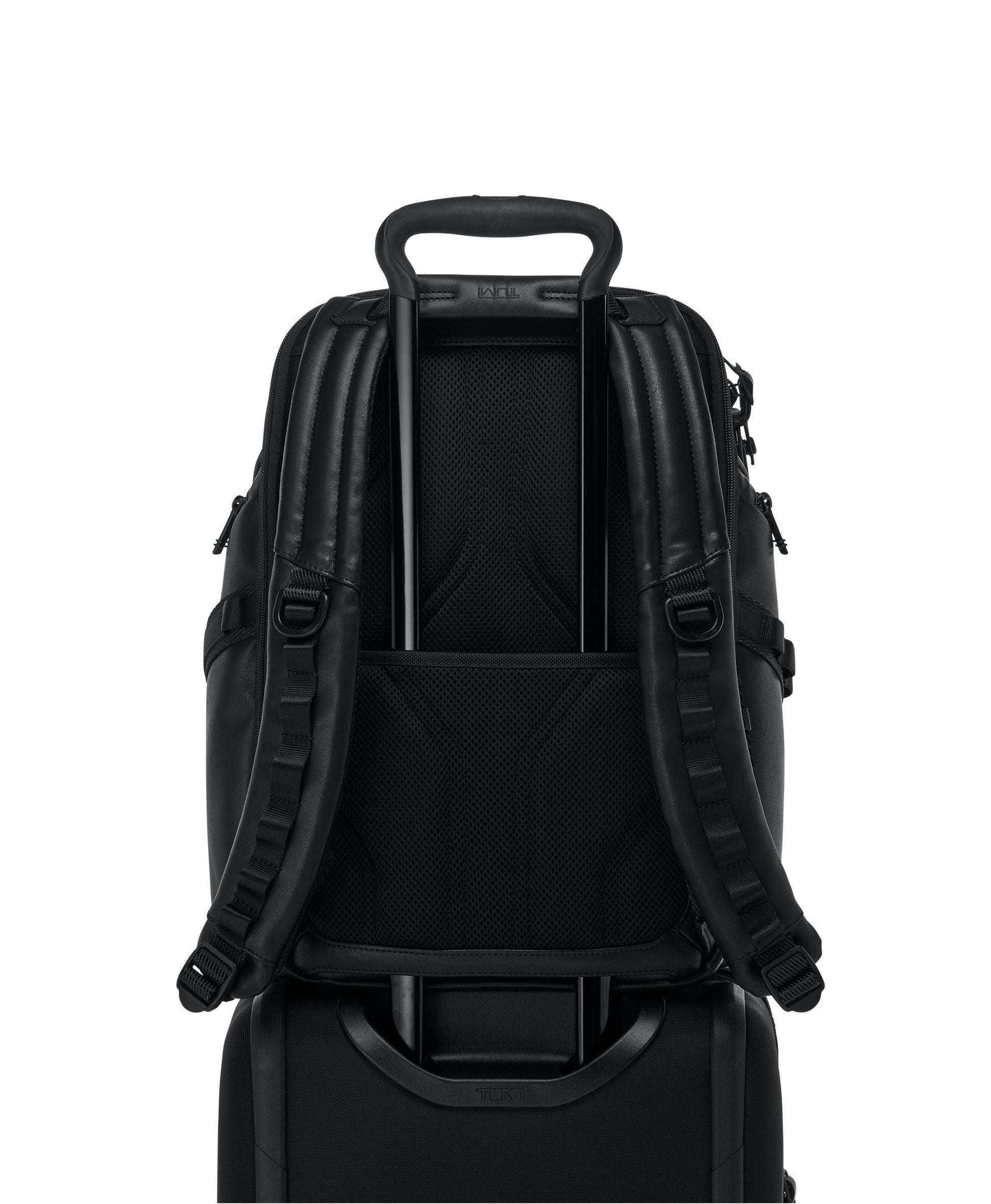 Tumi Backpacks Black Tumi Alpha Bravo Search Backpack - Leather