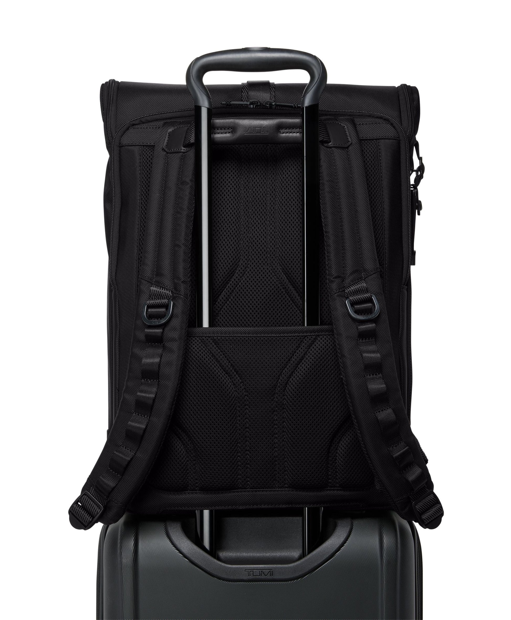 Tumi Backpacks Black Tumi Alpha Bravo Surveillance Flap Backpack
