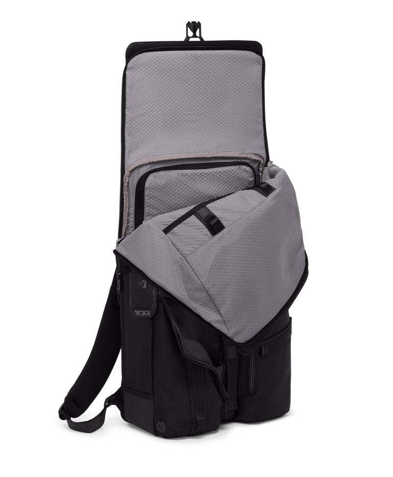 Tumi Backpacks Black Tumi Alpha Bravo Surveillance Flap Backpack