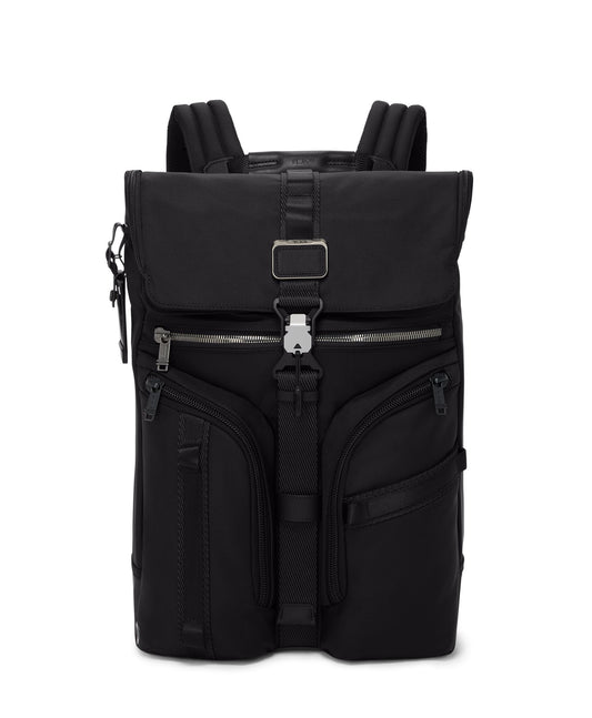 Tumi Backpacks Black Tumi Alpha Bravo Surveillance Flap Backpack