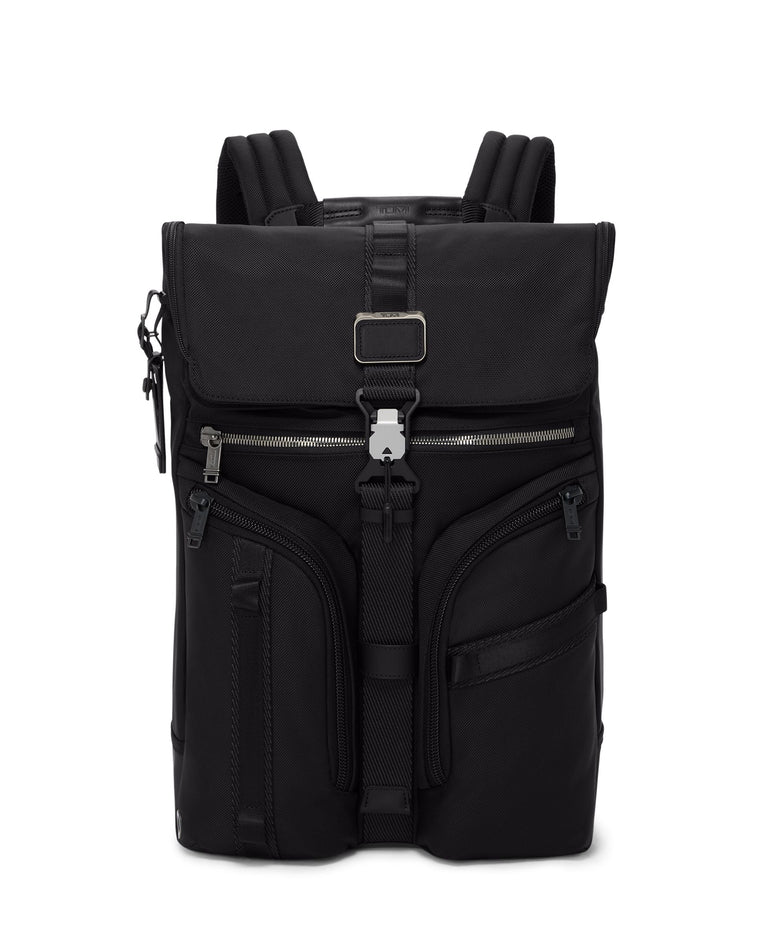 Tumi Backpacks Black Tumi Alpha Bravo Surveillance Flap Backpack