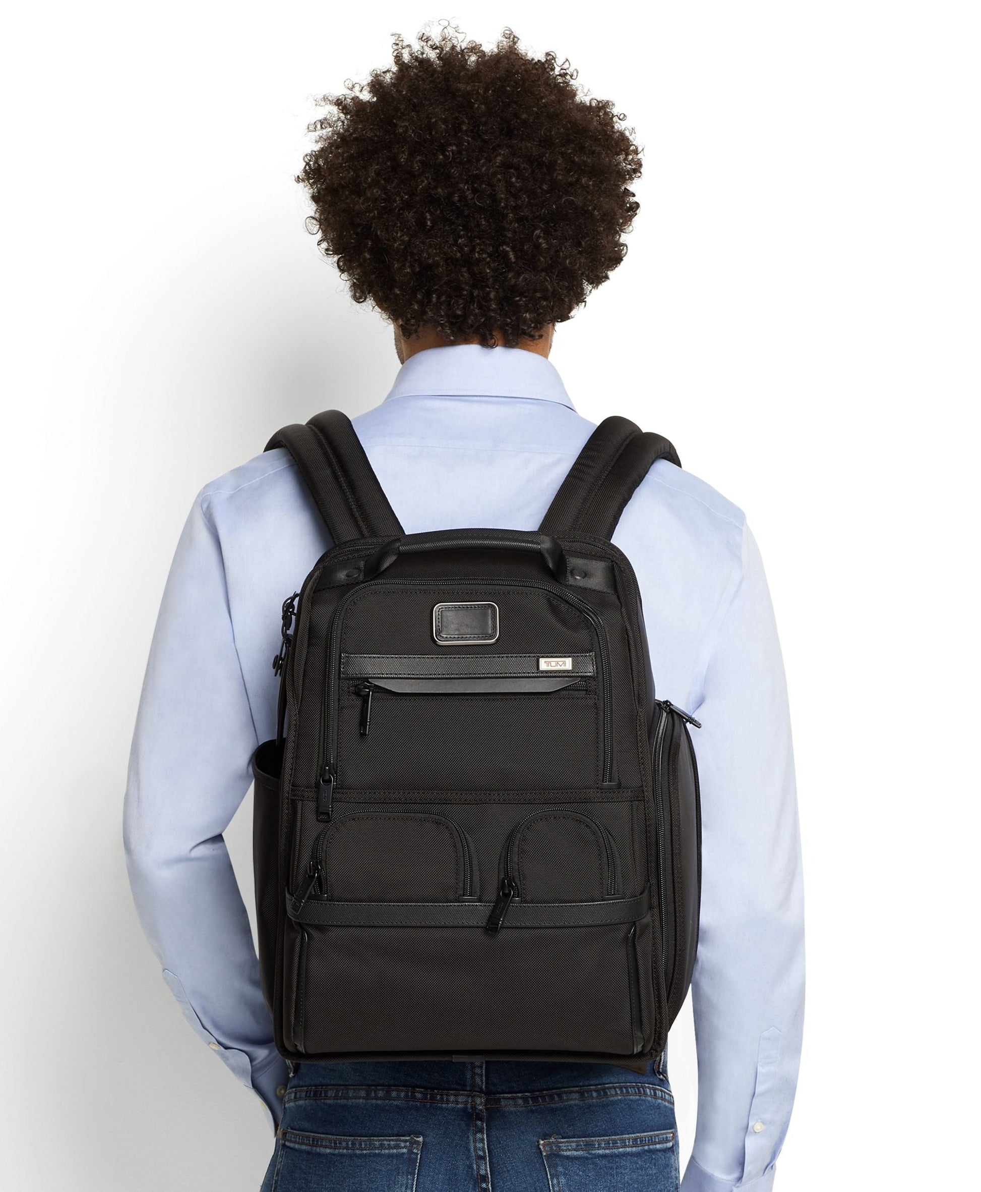 Tumi Backpacks Black Tumi Alpha Compact Laptop Brief Pack
