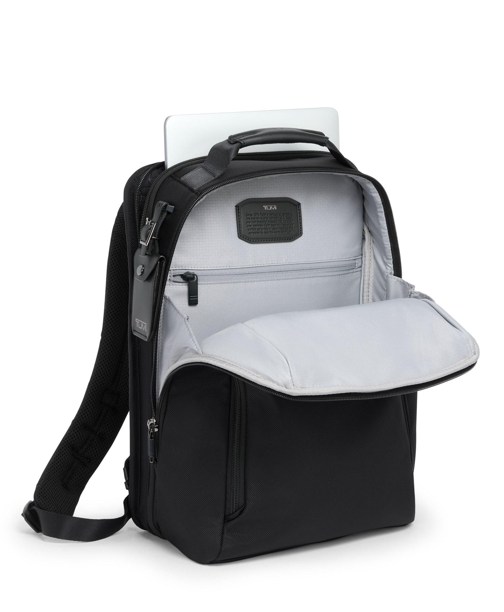 Tumi Backpacks Black Tumi Alpha Medium 15" Expandable Backpack
