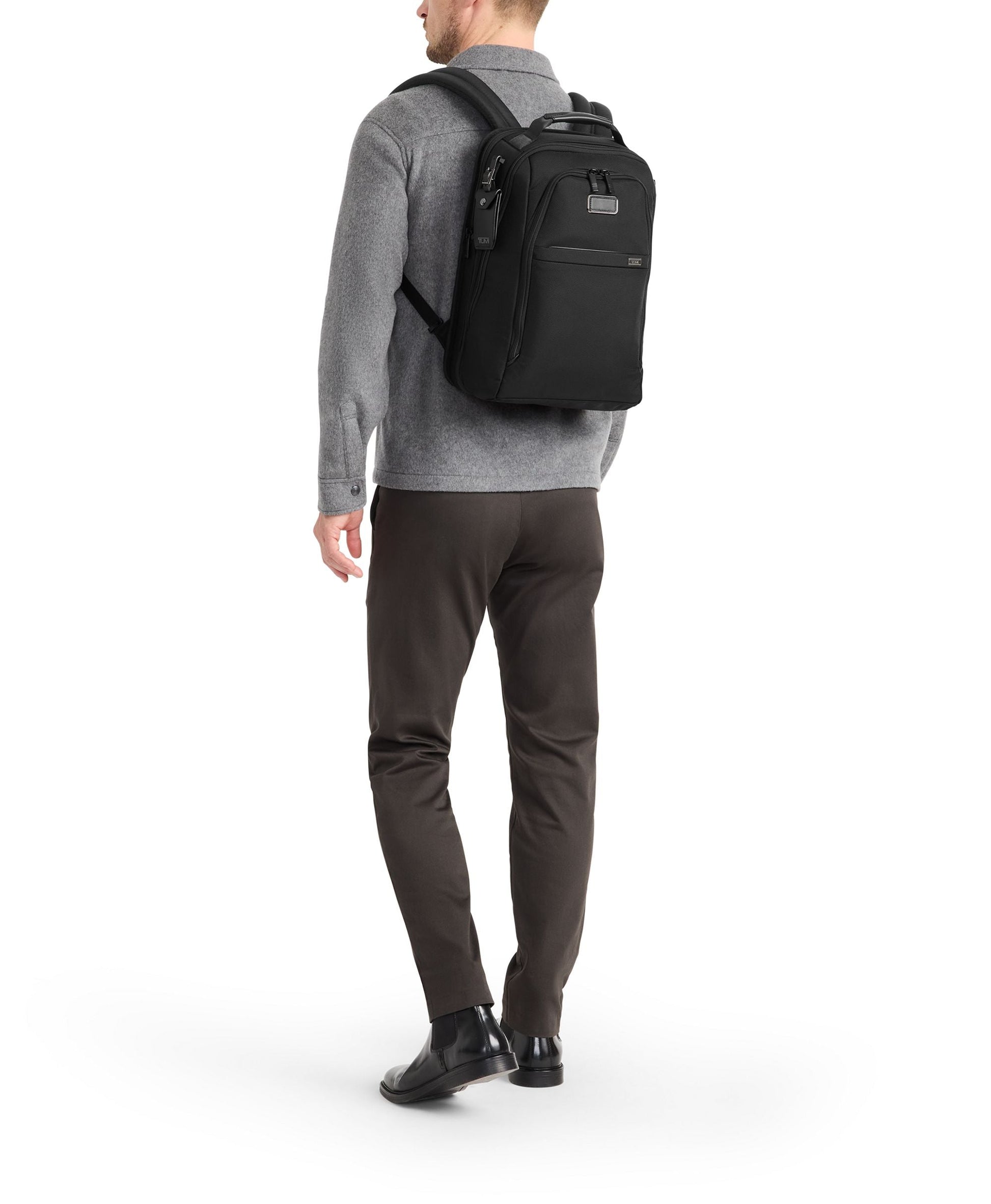 Tumi Backpacks Black Tumi Alpha Medium 15" Expandable Backpack