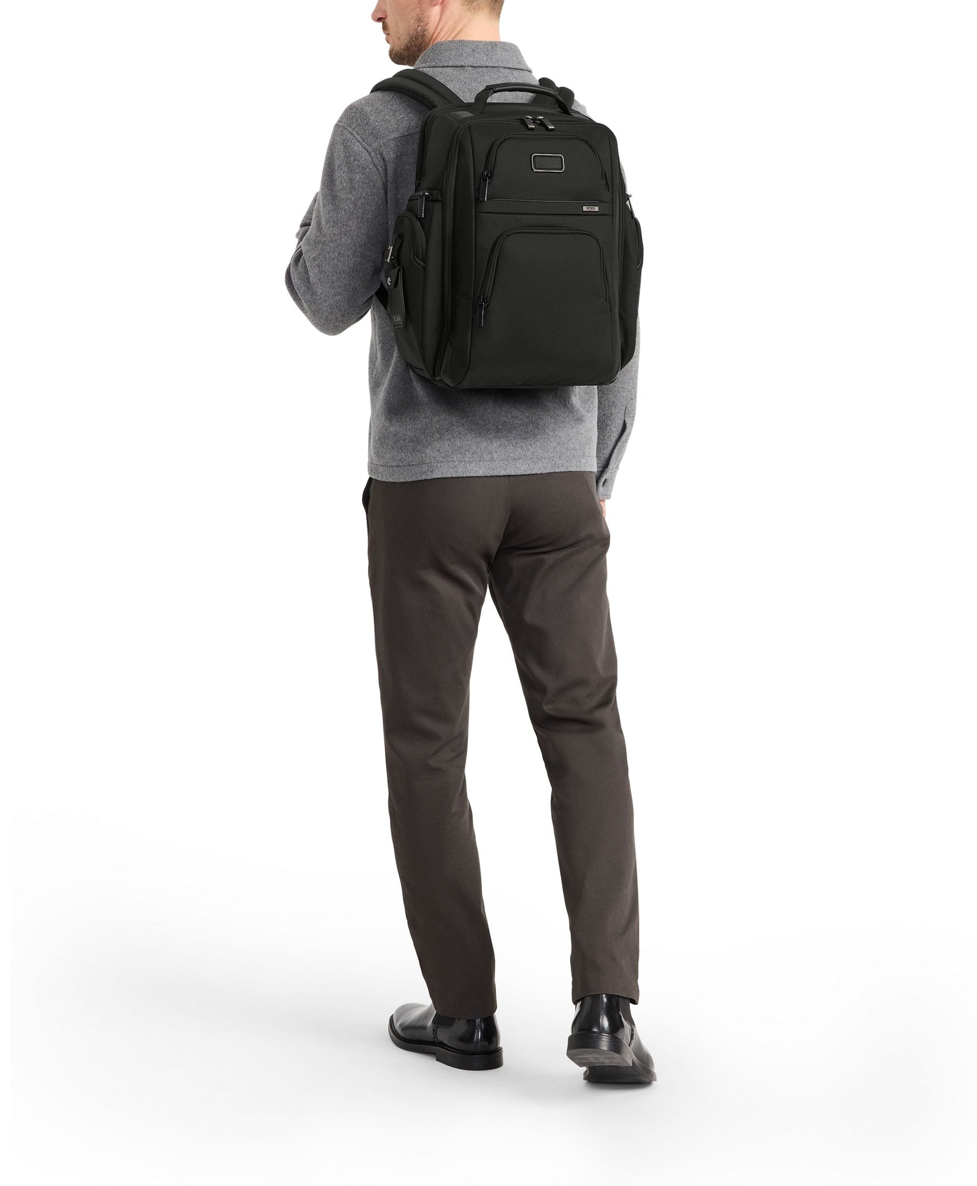 Tumi Backpacks Black Tumi Alpha TUMI Brief Pack - Leather