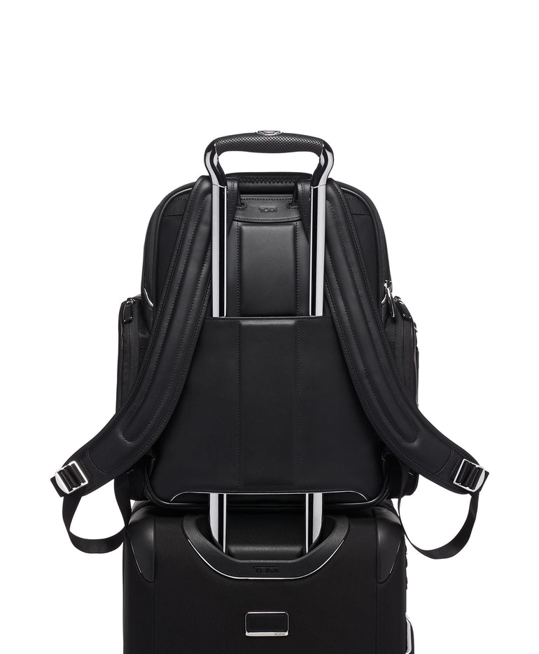 Tumi Backpacks Black Tumi Arrivé Larson Leather Backpack