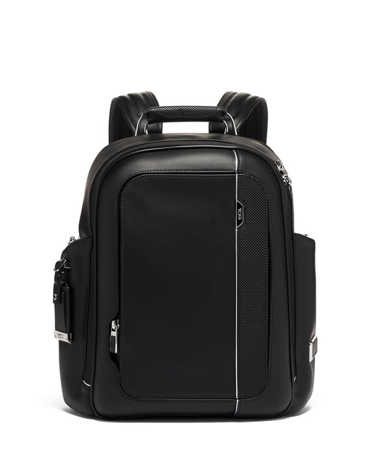 Tumi Backpacks Black Tumi Arrivé Larson Leather Backpack
