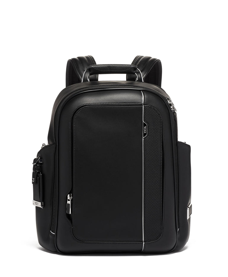 Tumi Backpacks Black Tumi Arrivé Larson Leather Backpack