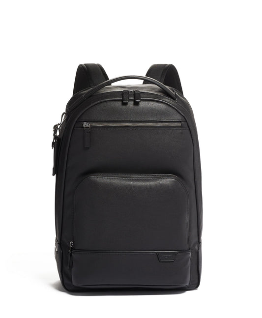 Tumi Backpacks Black Tumi Harrison Warren Backpack - Leather