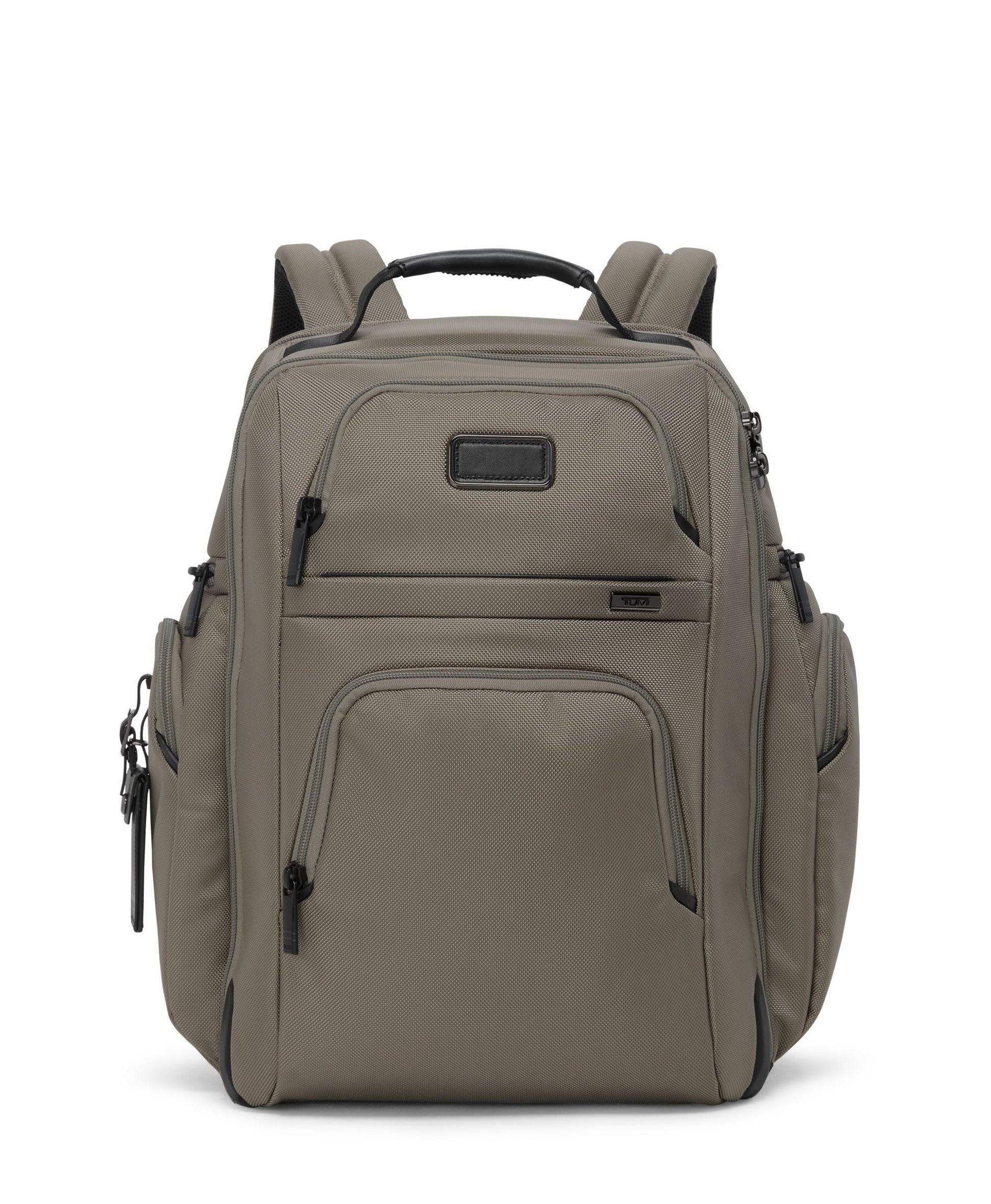 Tumi Backpacks Grey Alloy Tumi Alpha TUMI Brief Pack - Grey Alloy