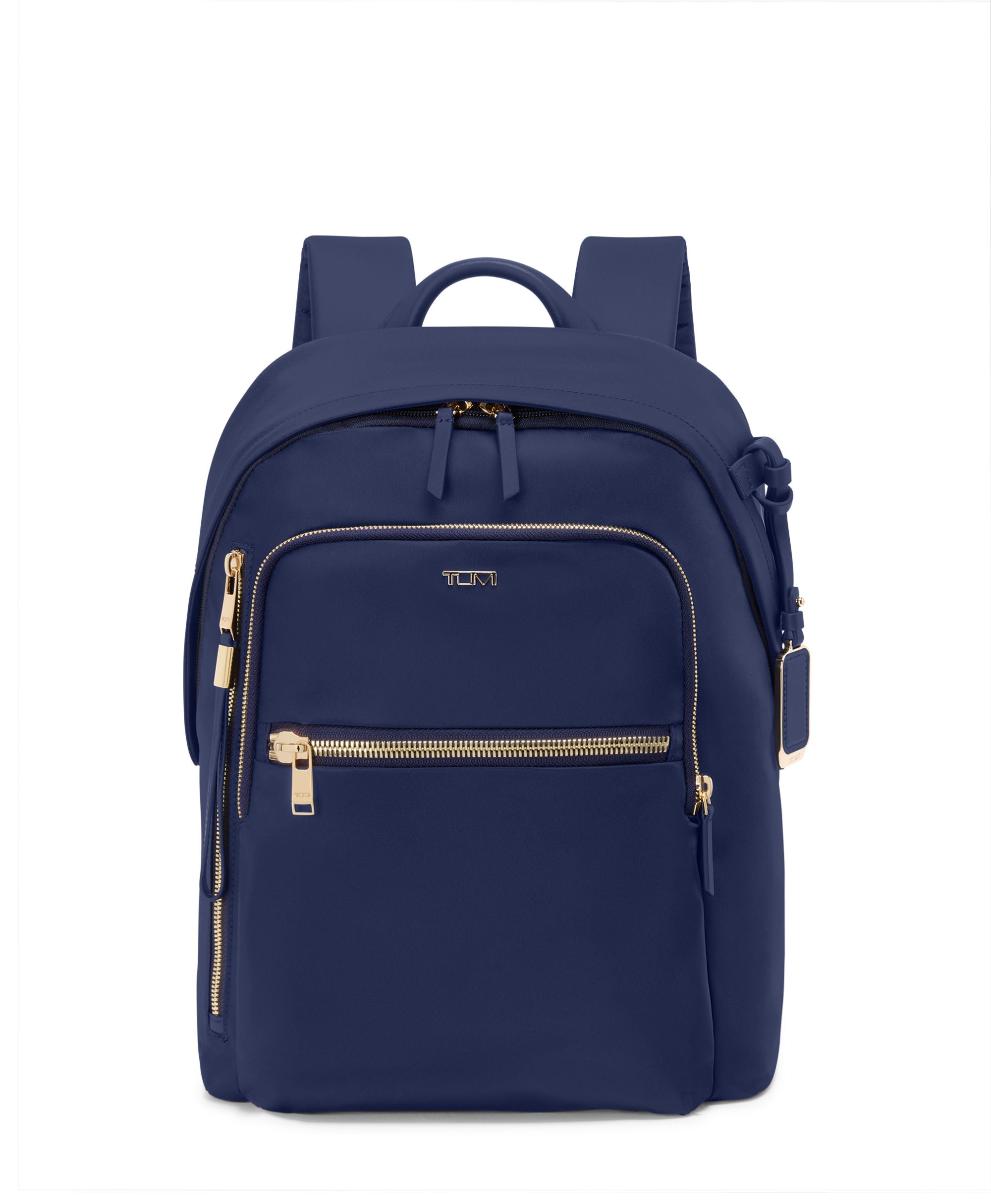 Tumi Backpacks Indigo/Light Gold Tumi Voyageur Halsey Backpack