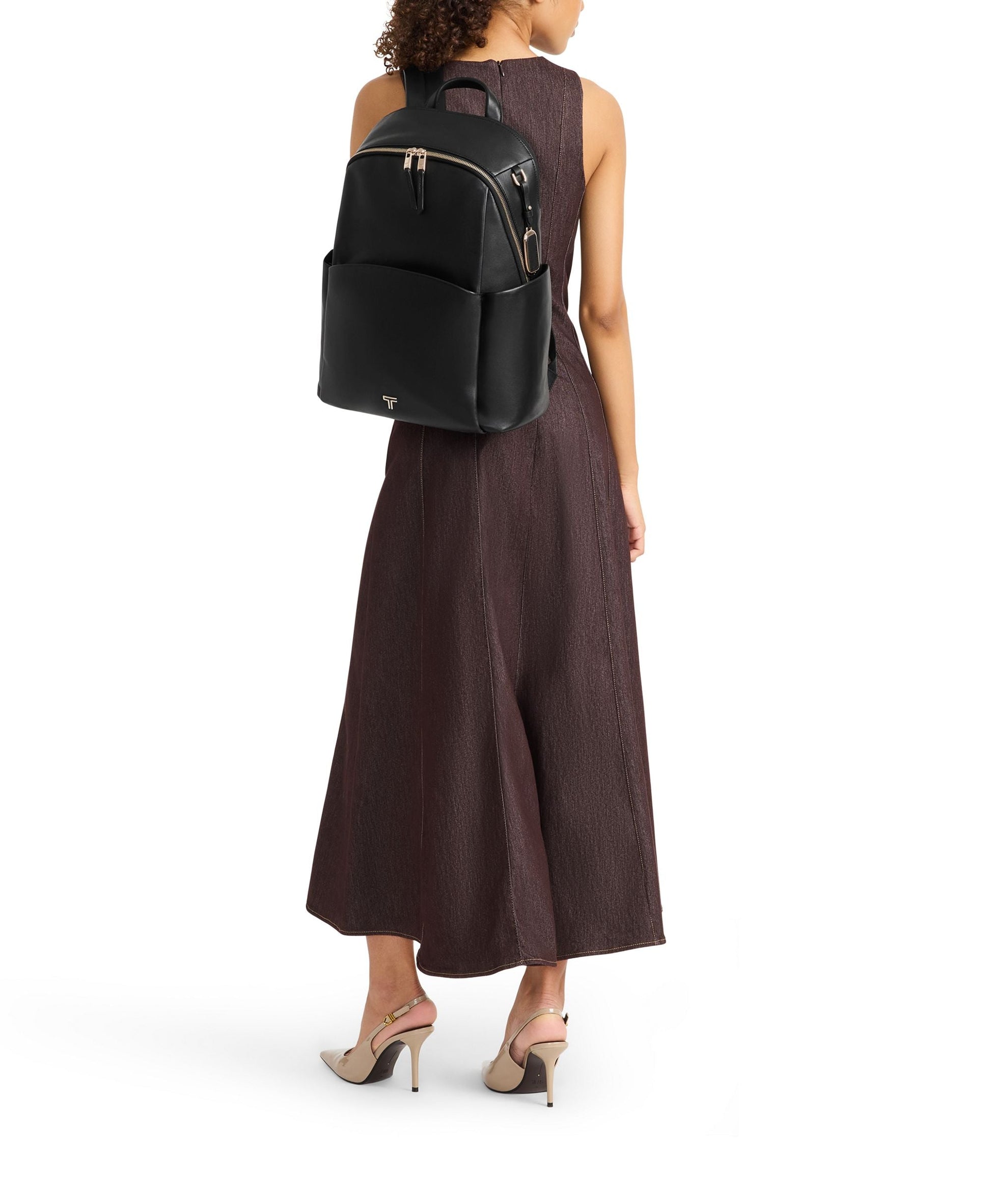Tumi Backpacks Tumi Voyageur Leather Raina Large Backpack