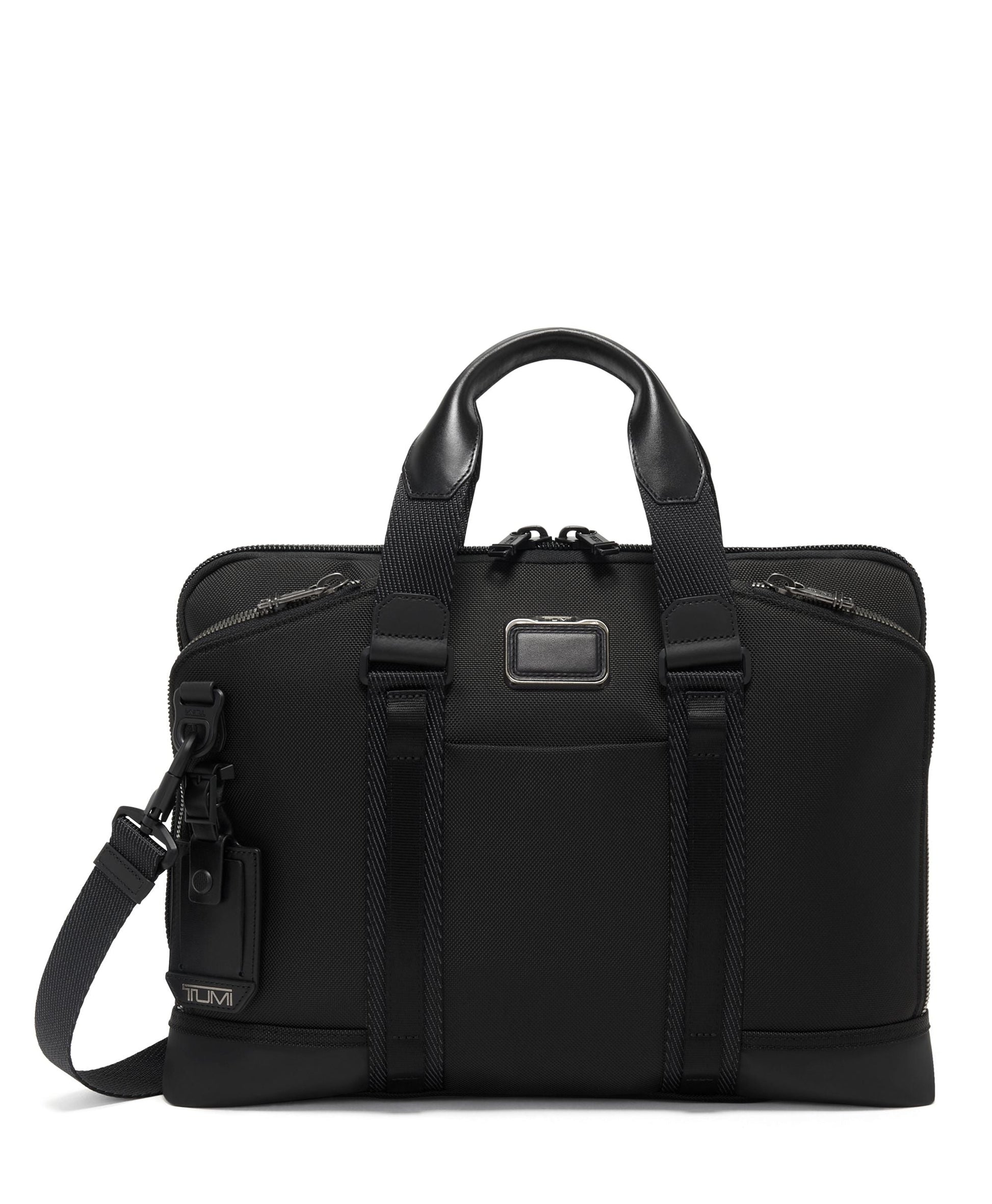 Tumi Briefcases Black Tumi Alpha Bravo Academy Brief