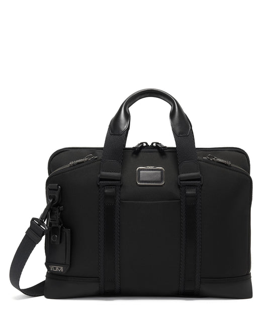 Tumi Briefcases Black Tumi Alpha Bravo Academy Brief