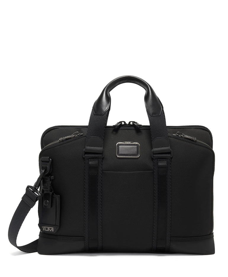Tumi Briefcases Black Tumi Alpha Bravo Academy Brief