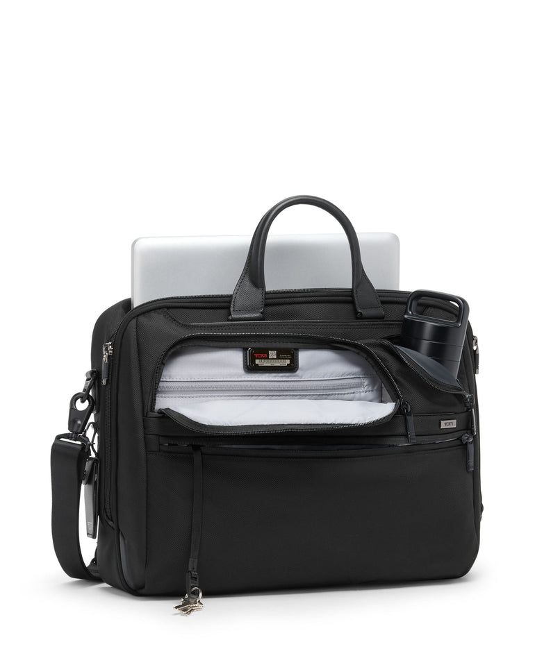 Tumi Briefcases Black Tumi Alpha Large 17" Briefcase