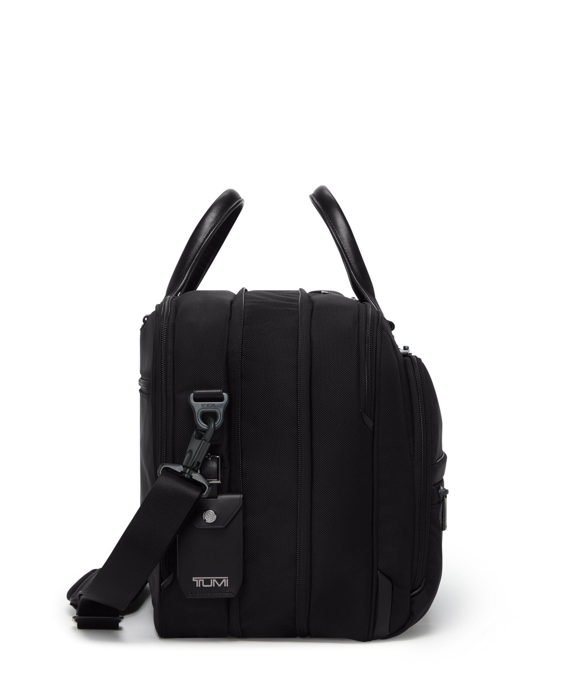 Tumi Briefcases Black Tumi Alpha Medium 15" Expandable Briefcase