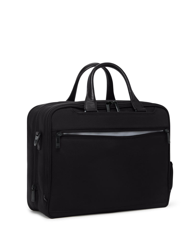 Tumi Briefcases Black Tumi Alpha Medium 15" Expandable Briefcase