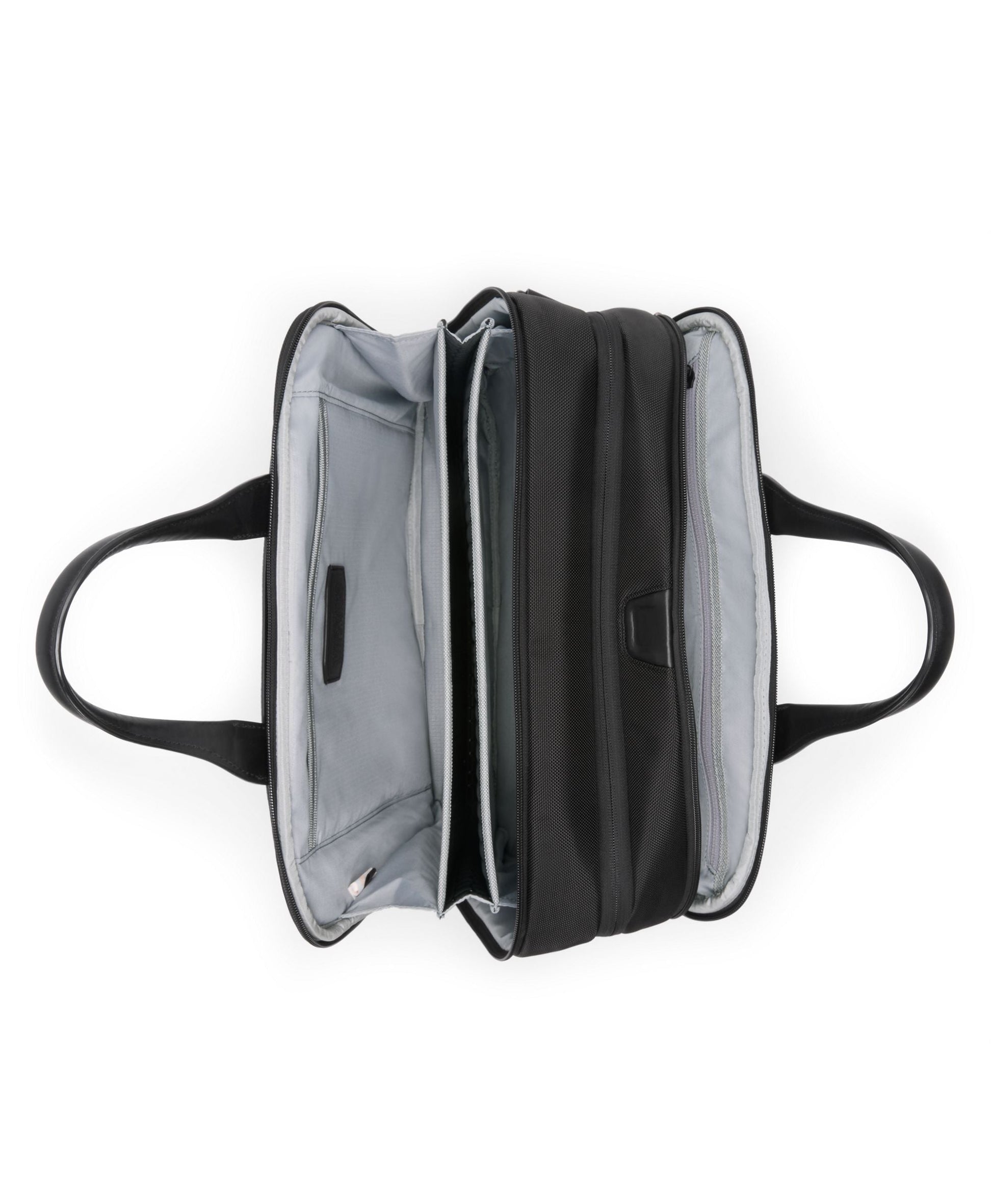 Tumi Briefcases Black Tumi Alpha Medium 15" Expandable Briefcase