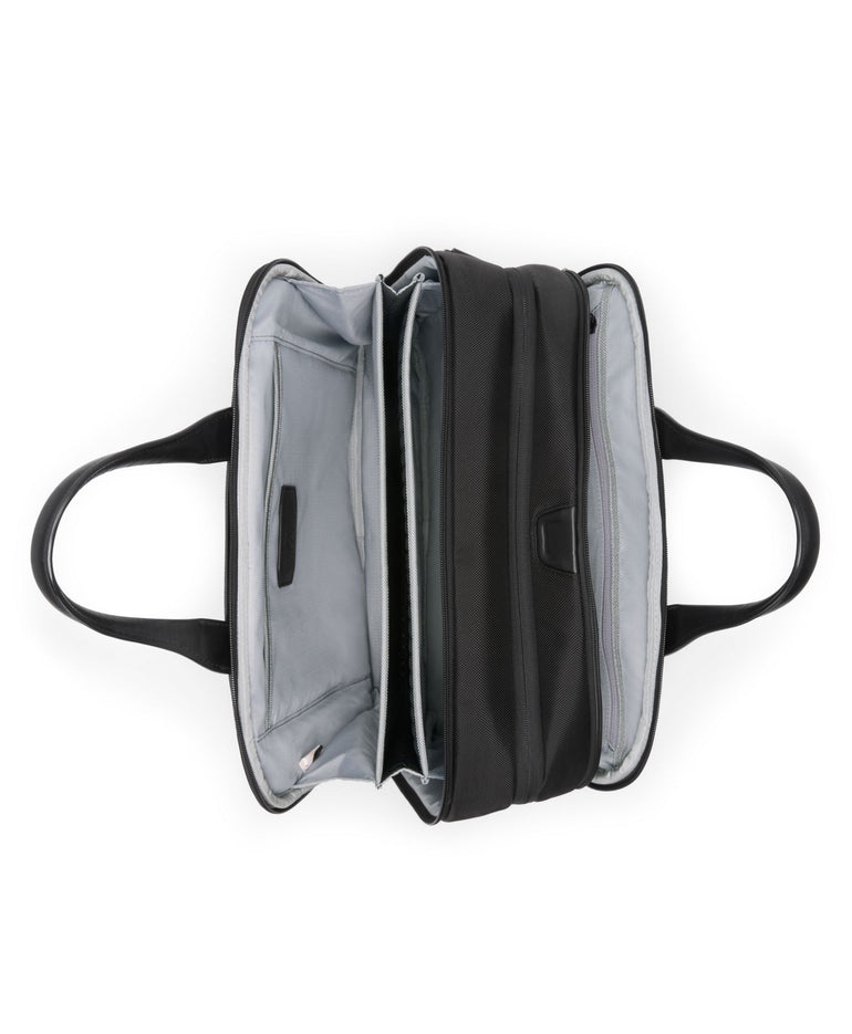 Tumi Briefcases Black Tumi Alpha Medium 15" Expandable Briefcase
